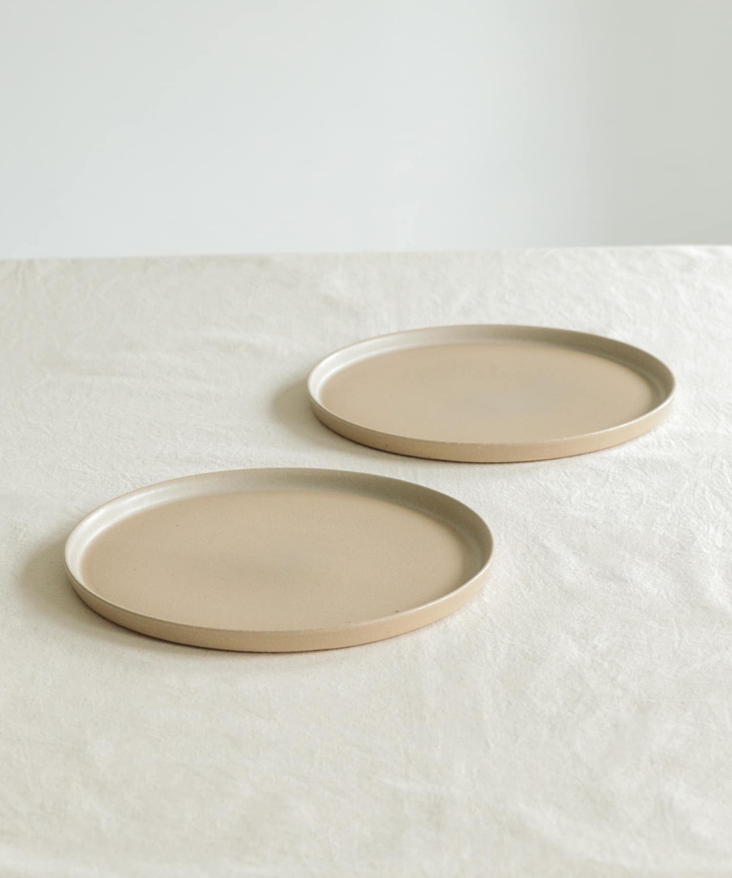 信楽焼 musve plate L 2枚セット sand L