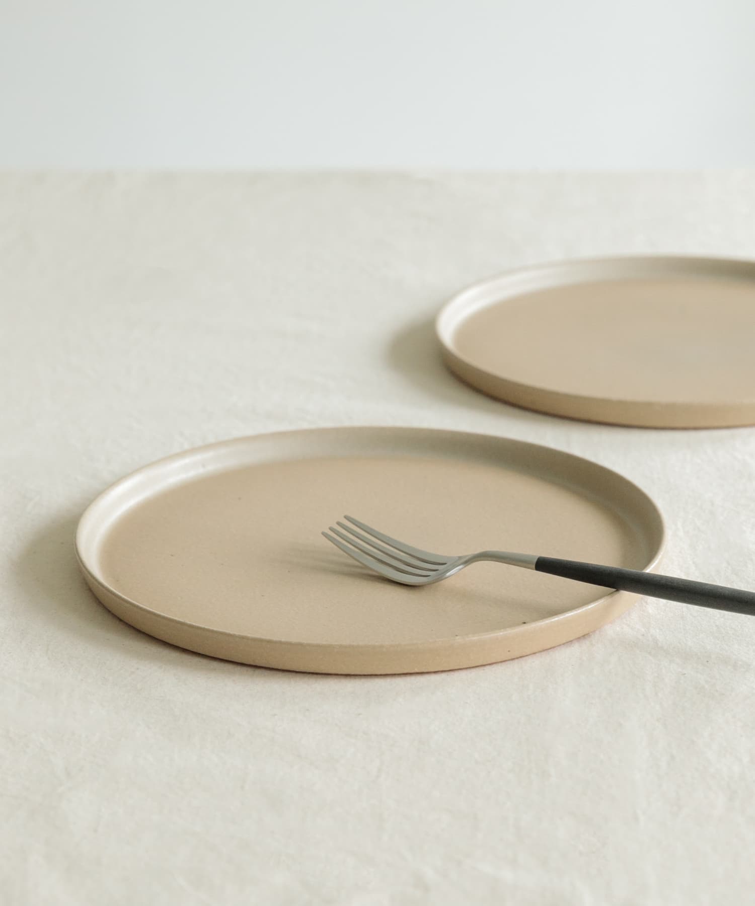 信楽焼 musve plate L 2枚セット sand L