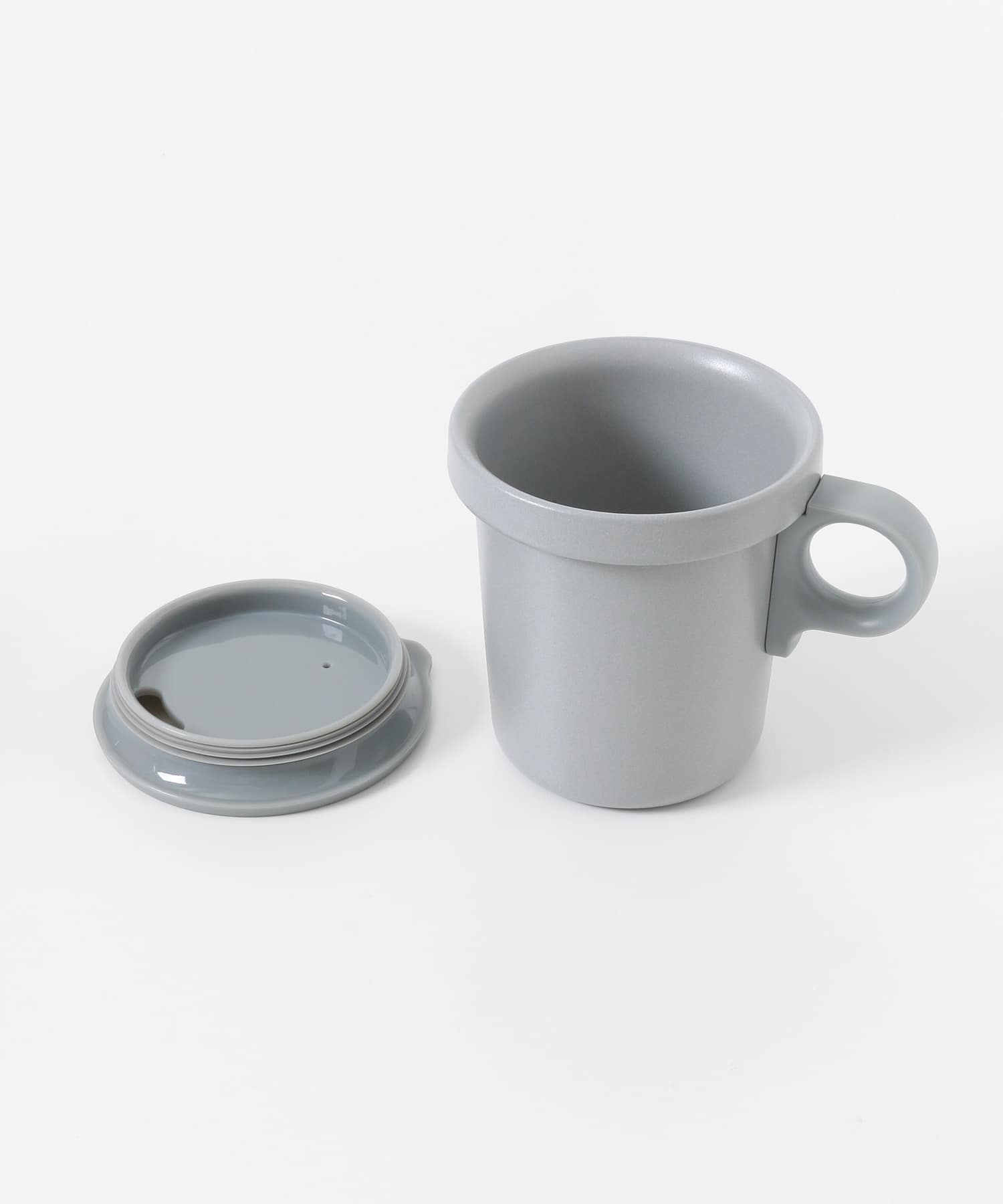 ovject　ほうろうフックマグ 360ml GRY×GRY -