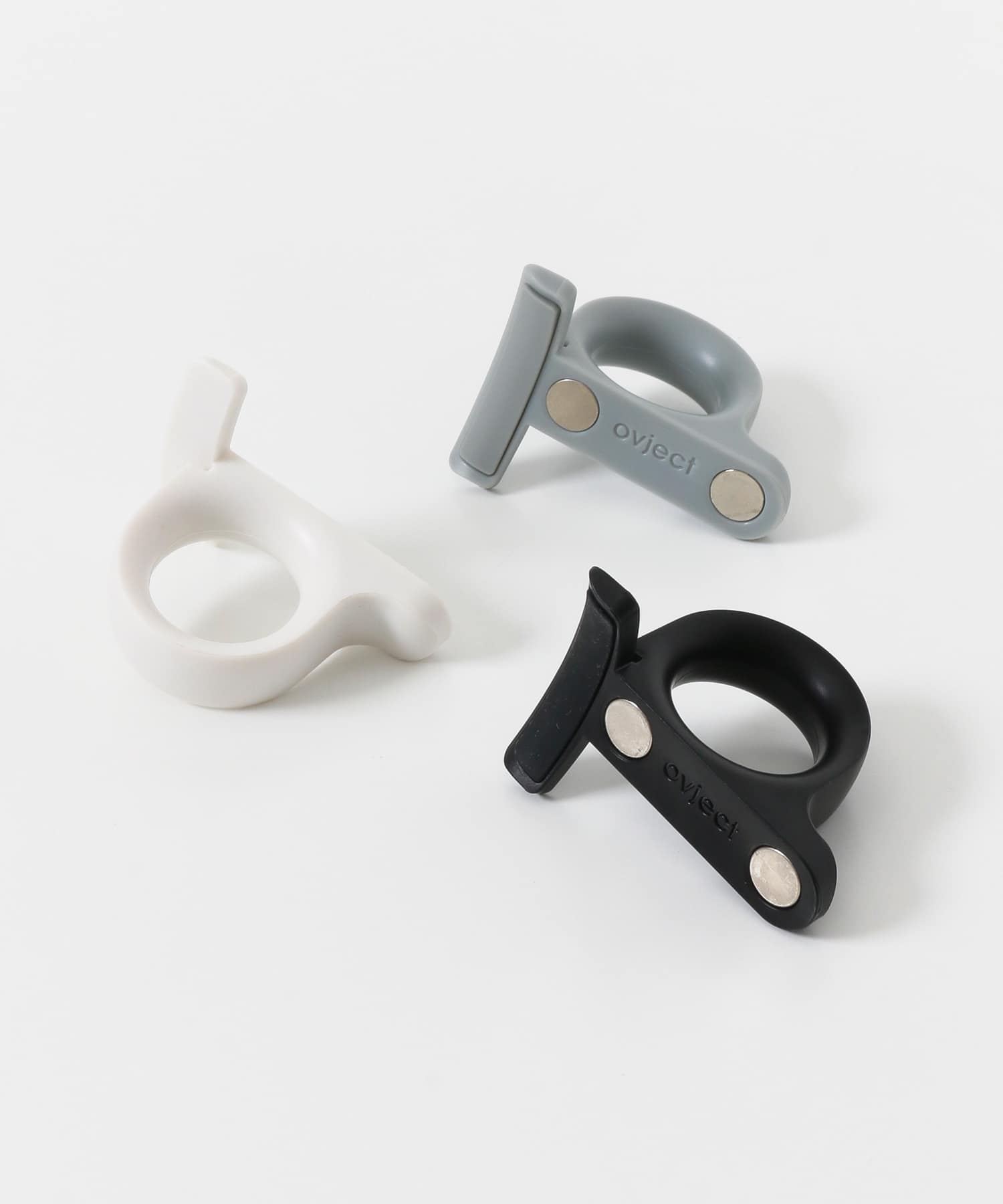 ovject　ほうろうフックマグ 360ml GRY×GRY -