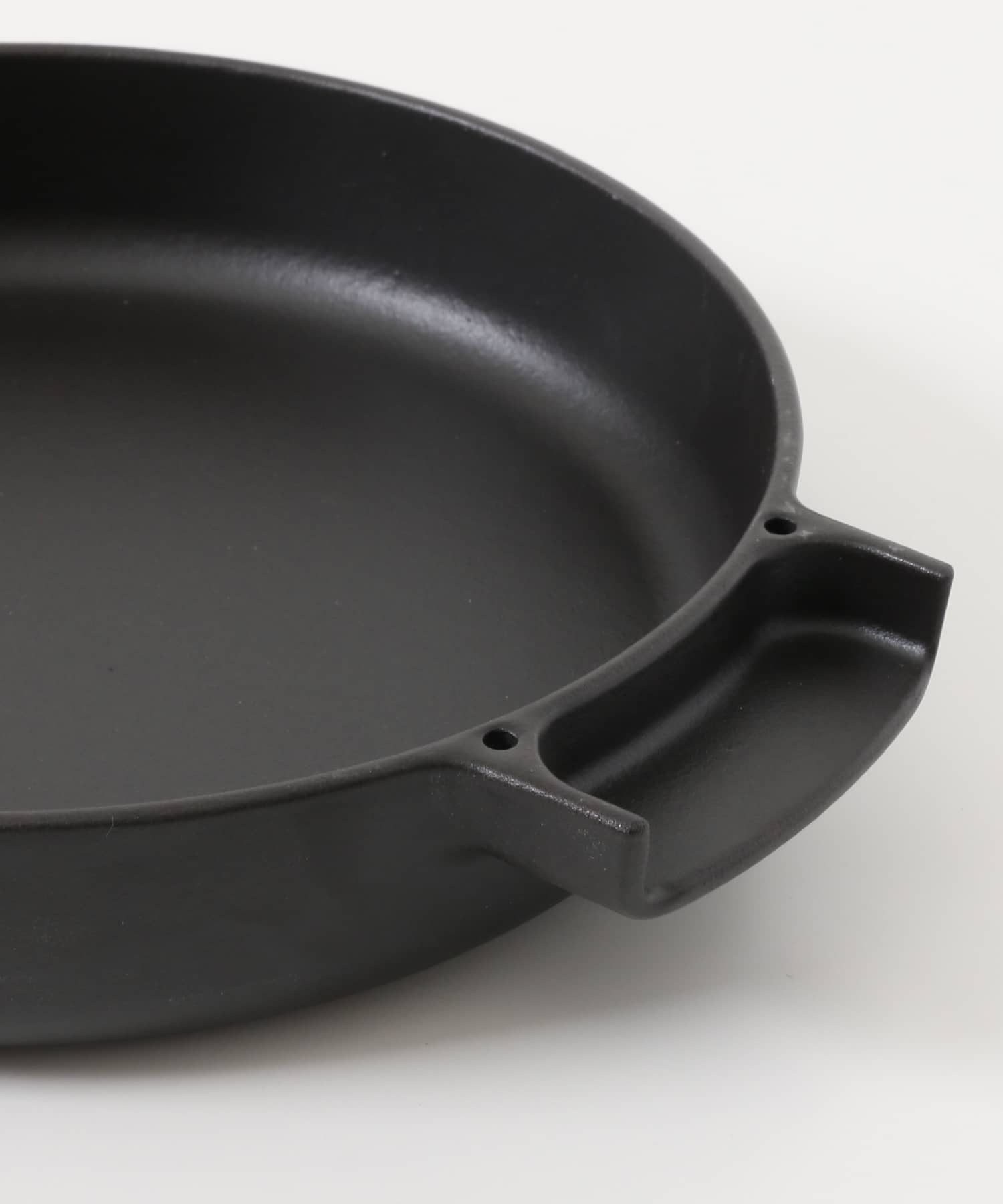 ovject　鋳物ほうろう両手鍋 23cm BLACK -