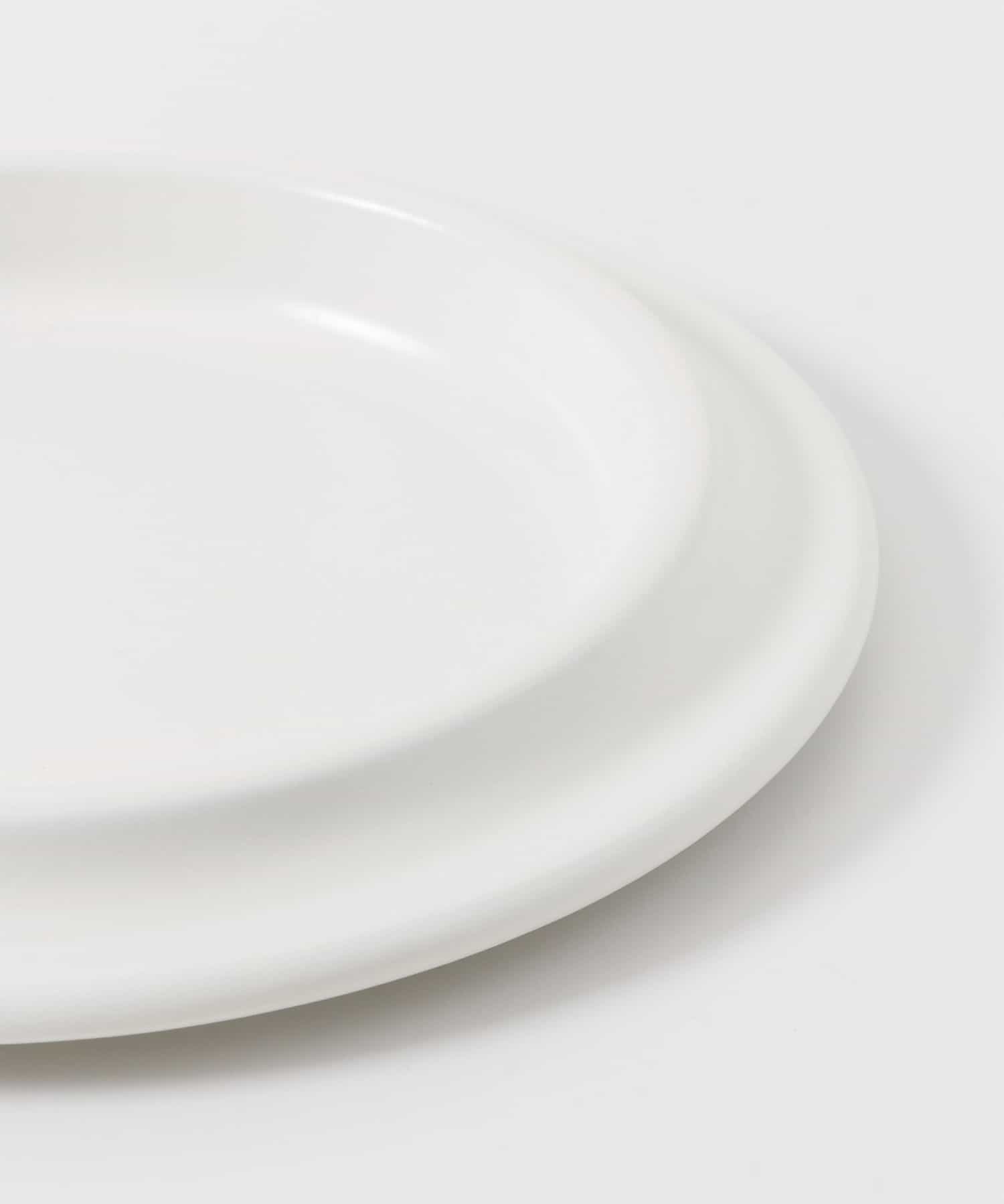 ovject　ほうろうリムプレート 18cm WHITE -