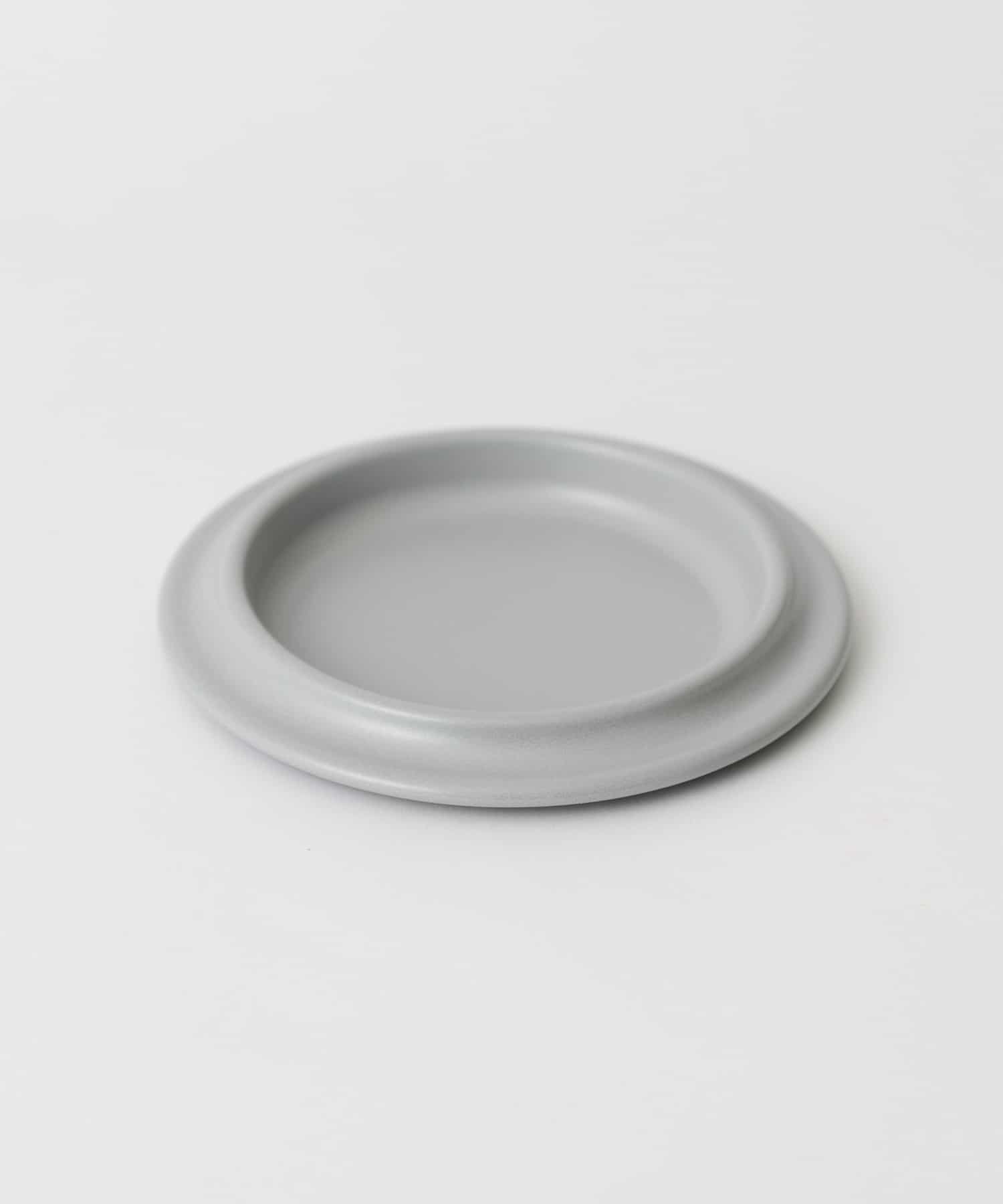 ovject　ほうろうリムプレート 18cm GRAY -