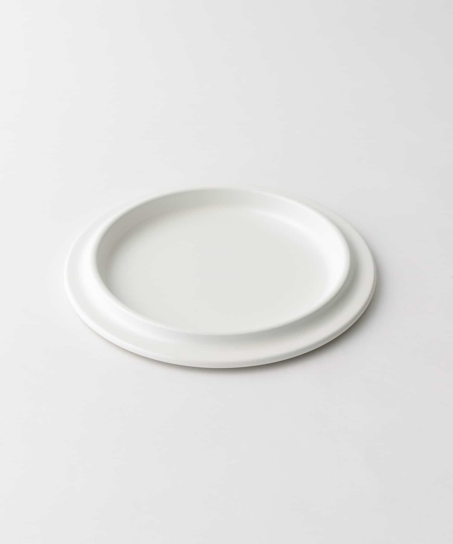 ovject　ほうろうリムプレート 24cm WHITE -