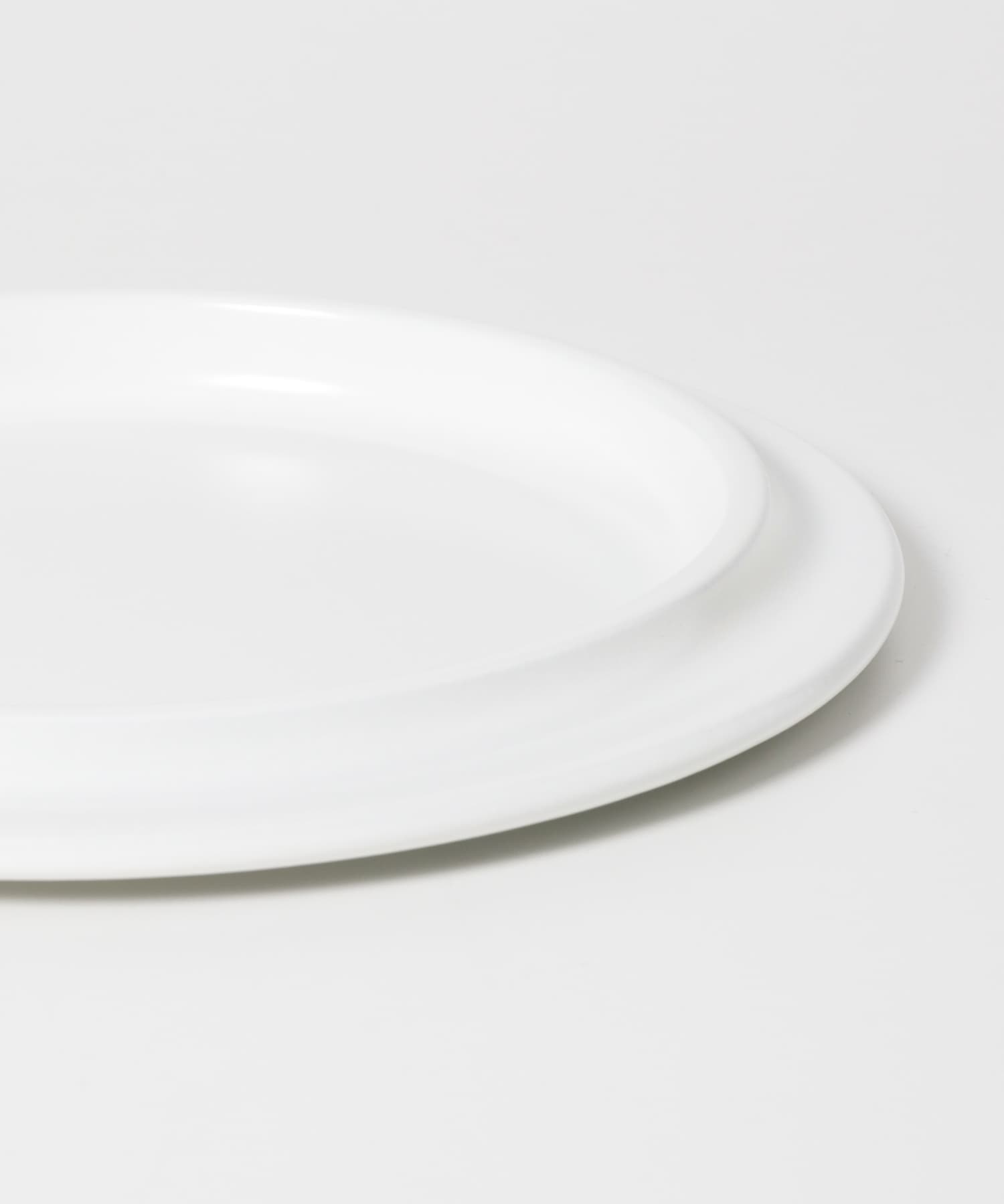 ovject　ほうろうリムプレート 24cm WHITE -