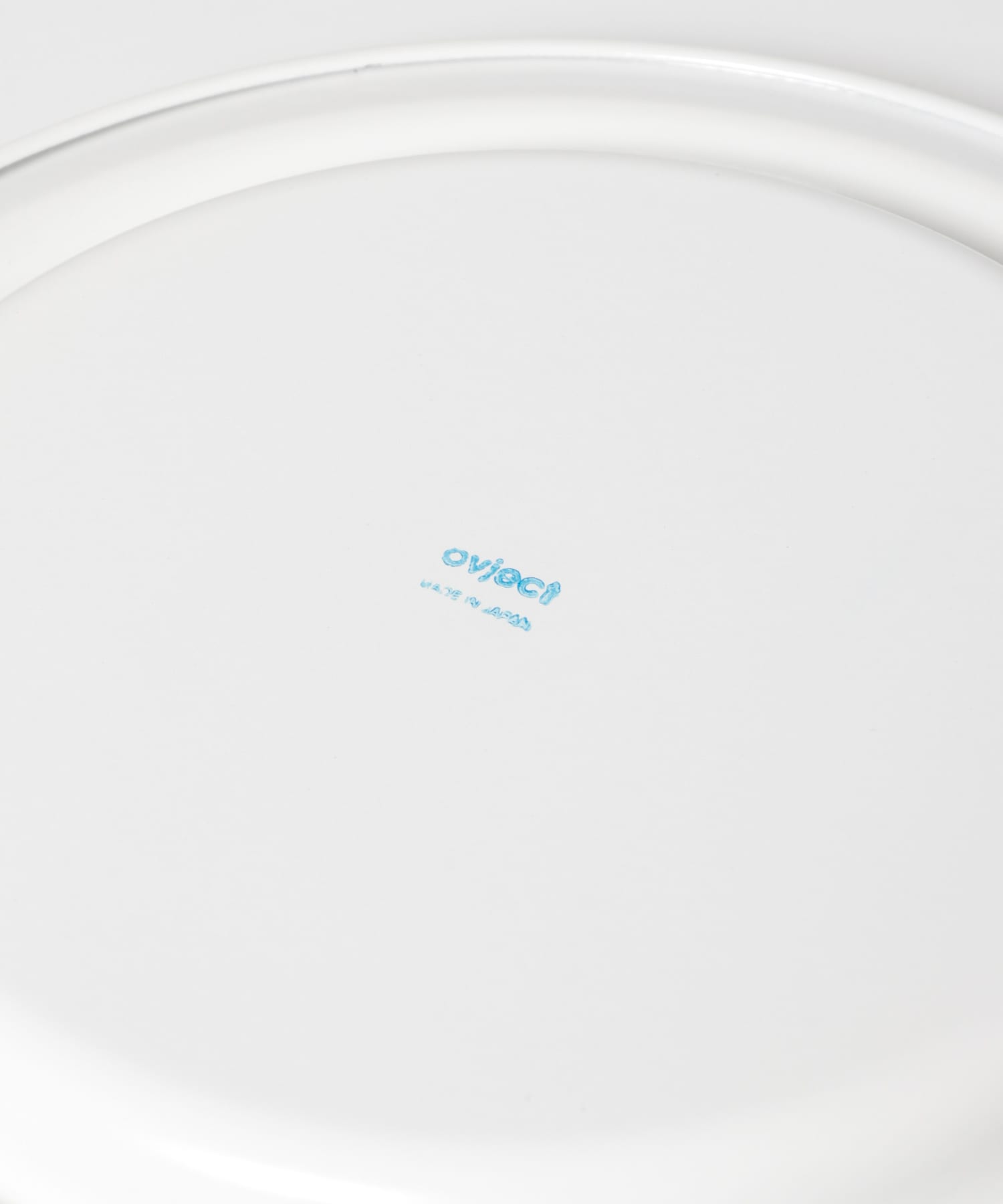ovject　ほうろうリムプレート 24cm WHITE -