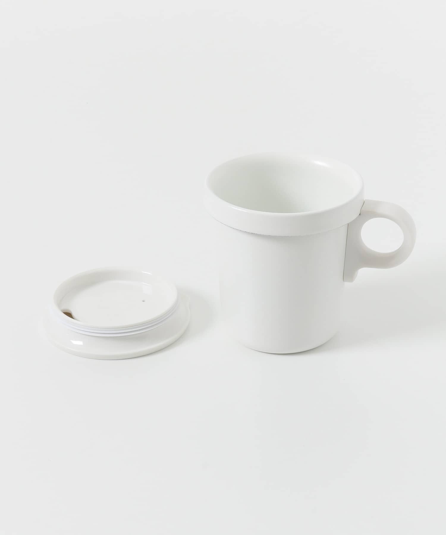 ovject　ほうろうフックマグ 360ml WHT×WHT -