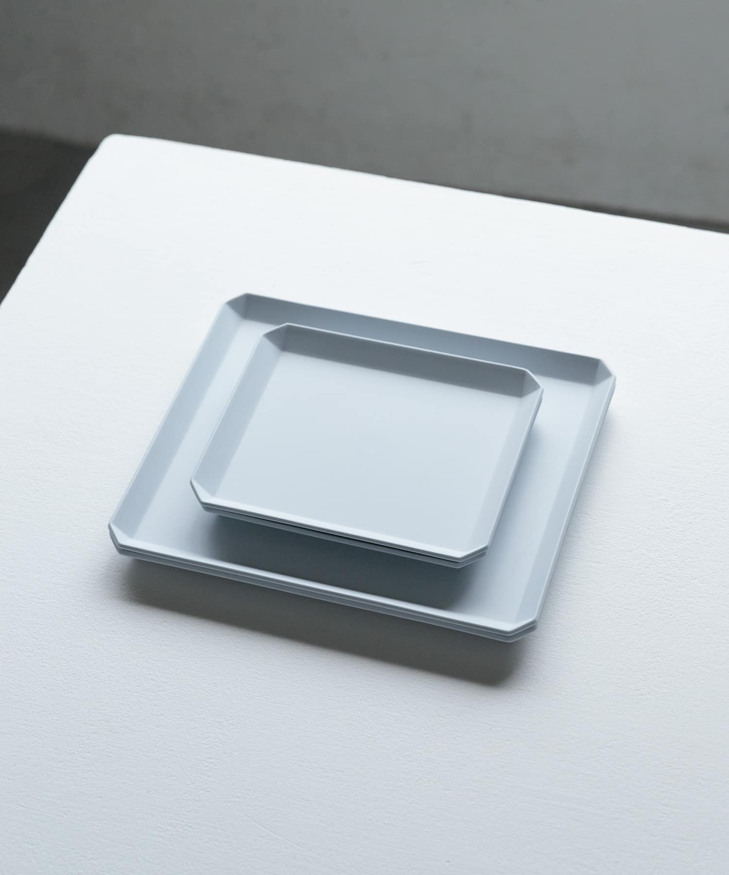 TYスクエアプレート Mx2枚 Lx2枚 Gray -