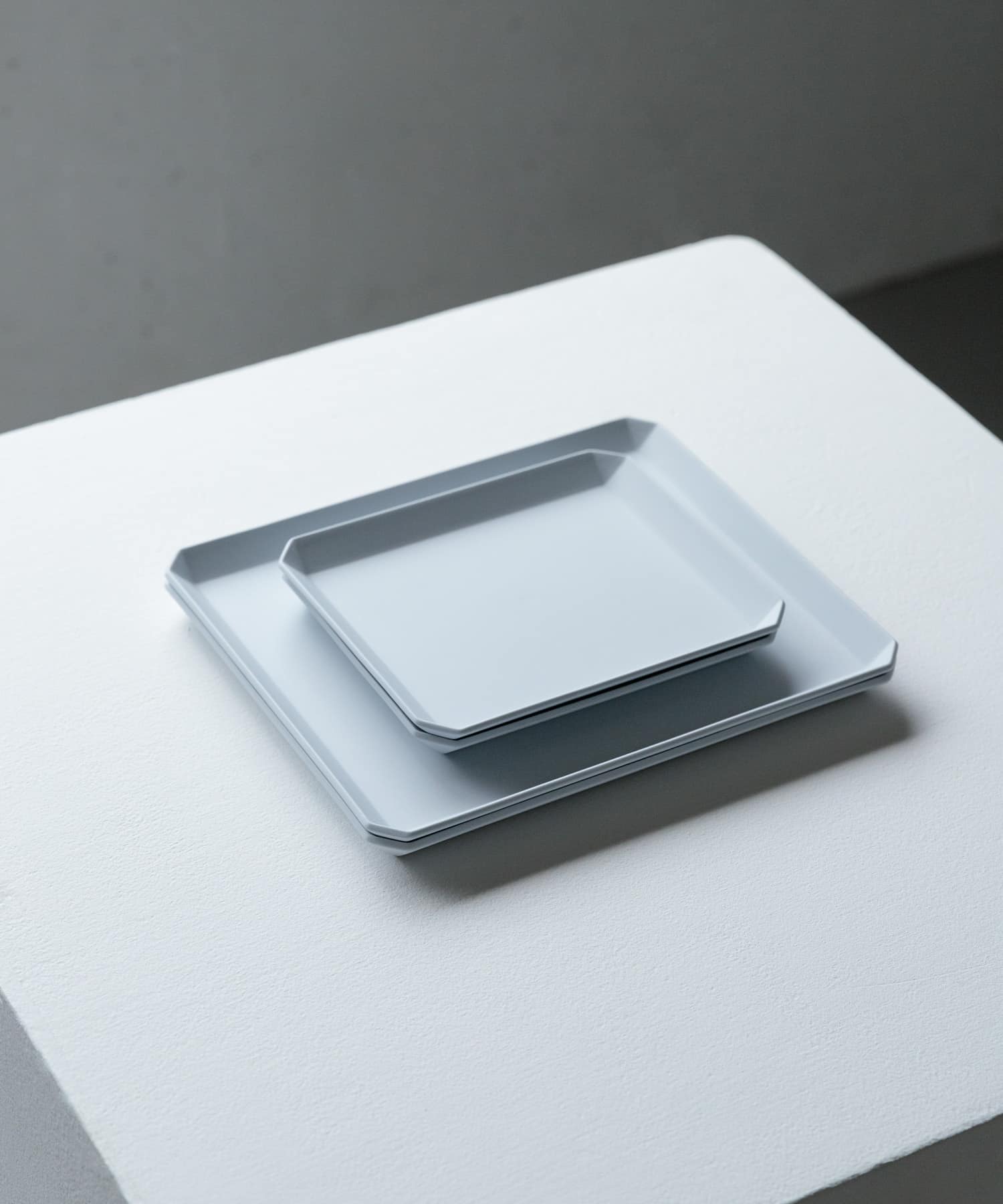 TYスクエアプレート Mx2枚 Lx2枚 Gray -