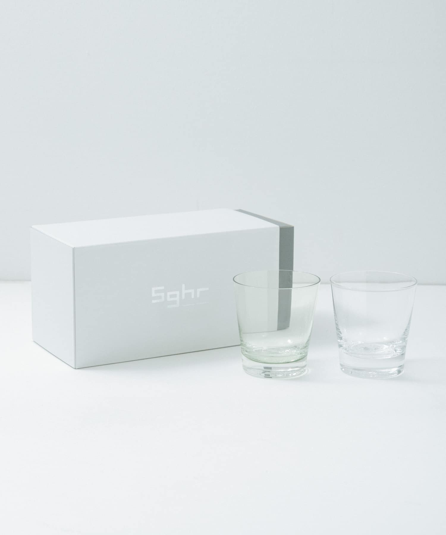 Sghr スガハラ 流華 ロック ペア クリア-&グリーン -