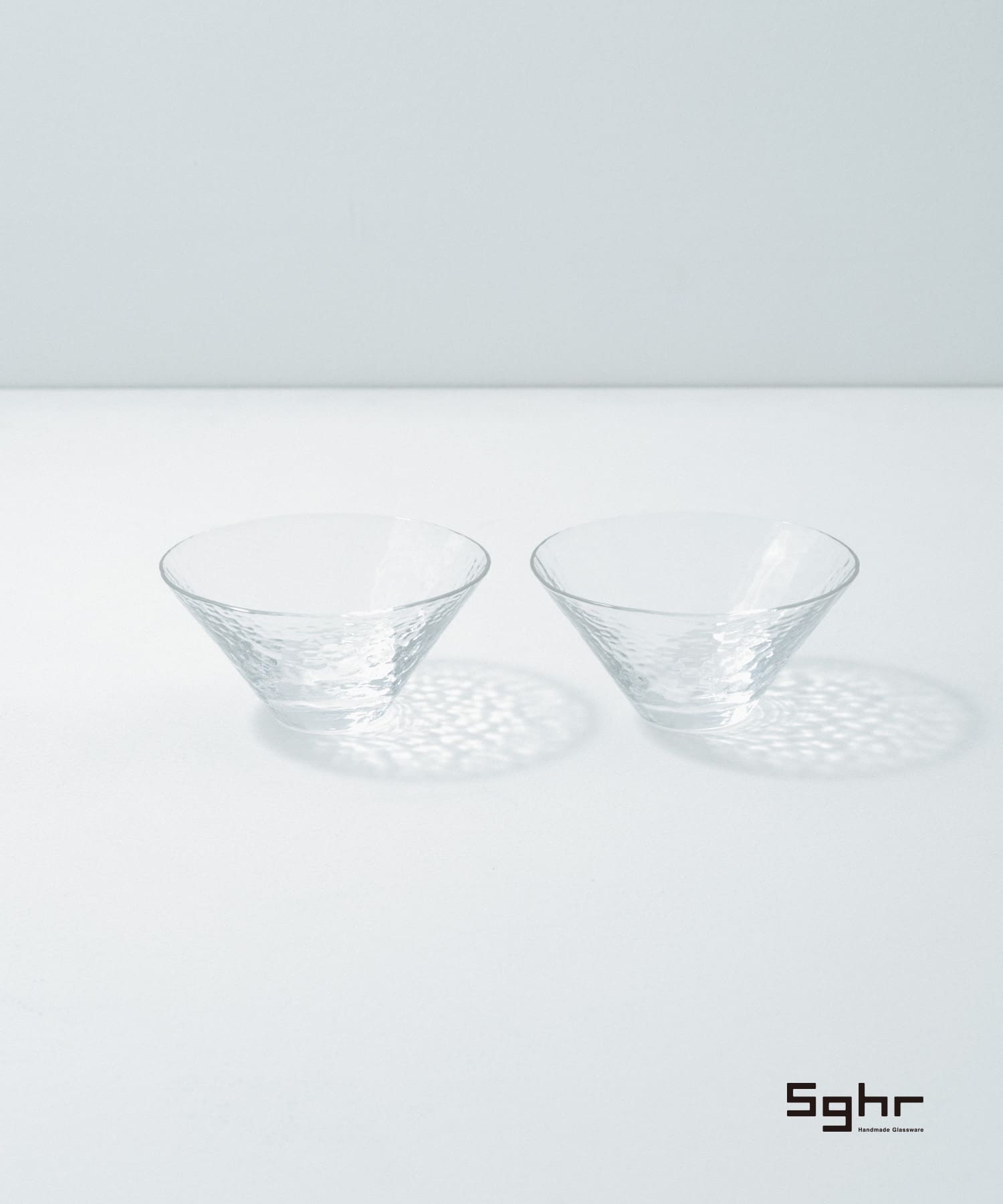 Sghr スガハラ ディンプル 2 鉢 ペア