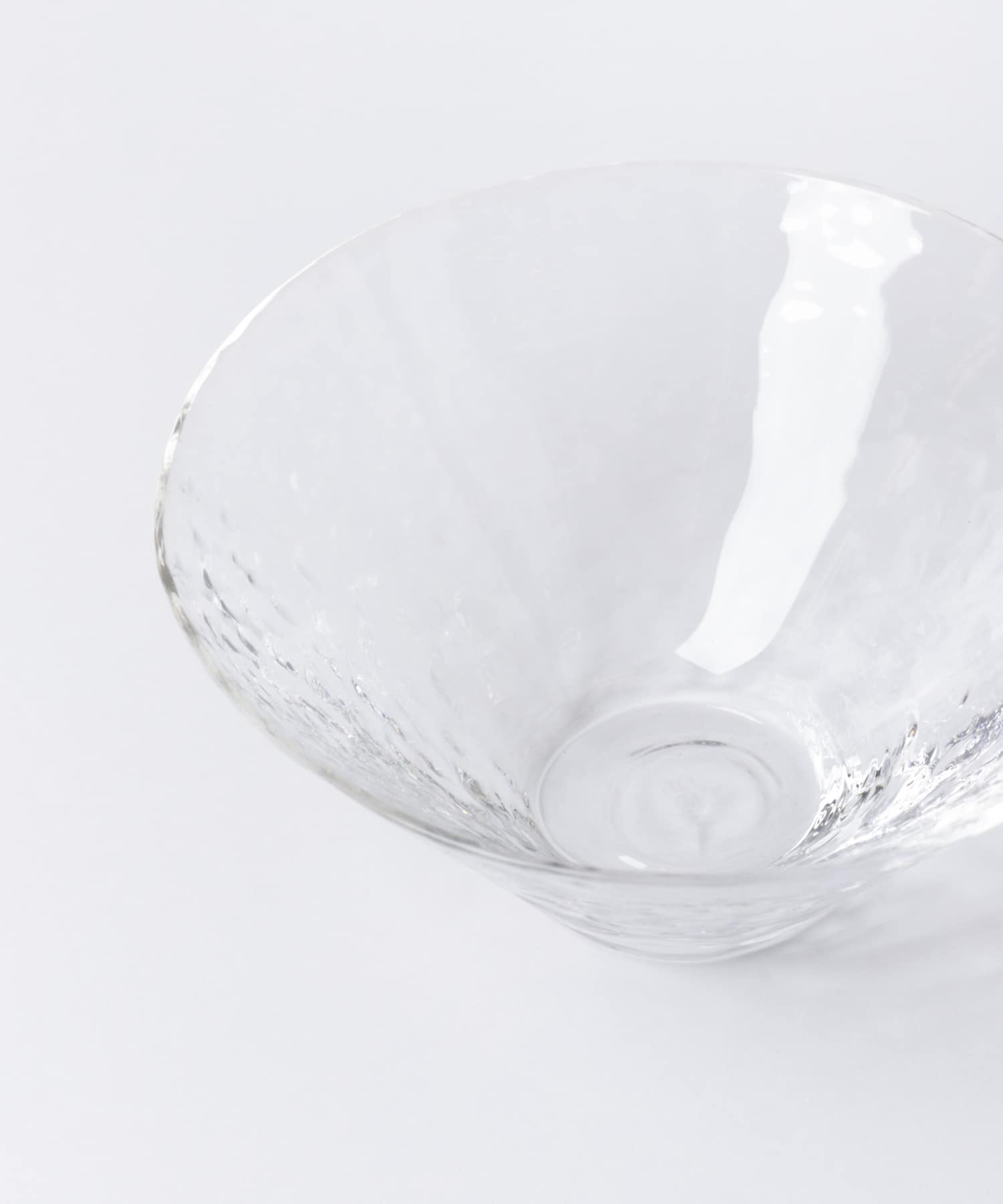 Sghr スガハラ ディンプル 2 鉢 ペア クリアー -