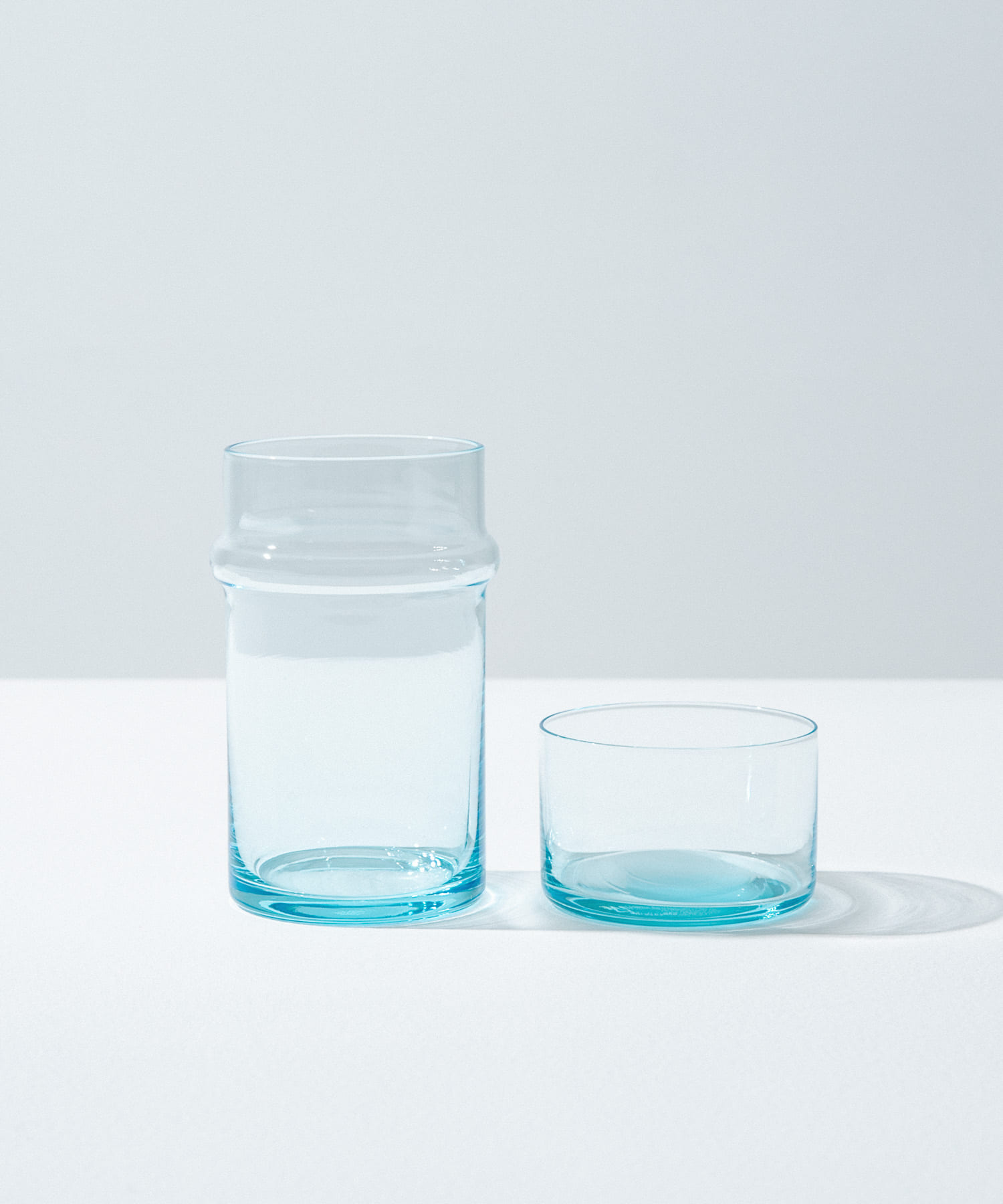 Sghr スガハラ キャップンコップ キャップ付きグラス ブルー -