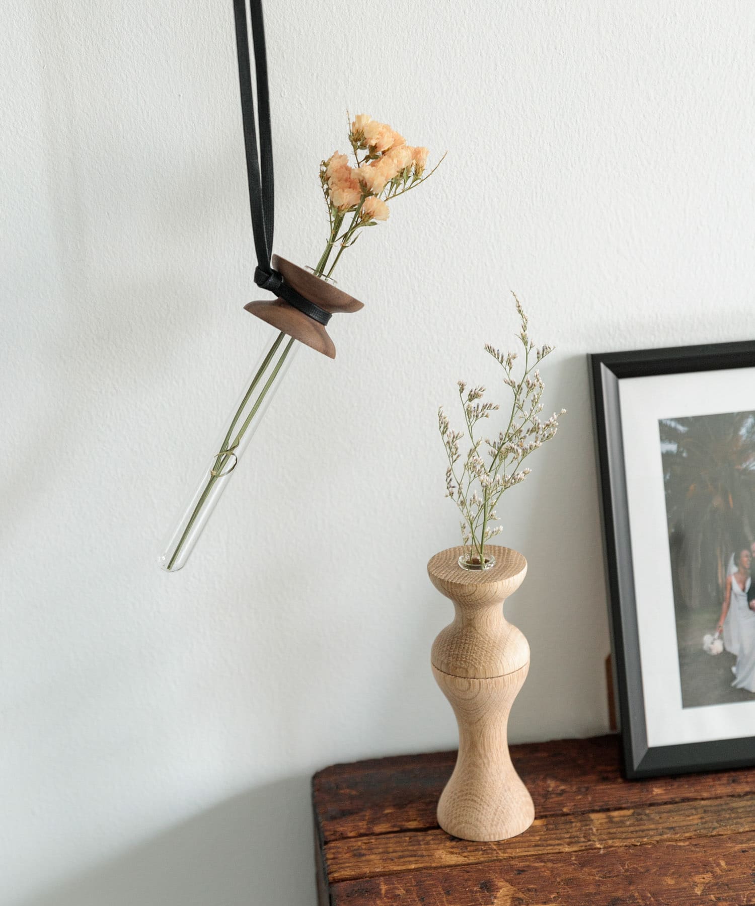 eN product　suspended flower walnut ウォールナット -