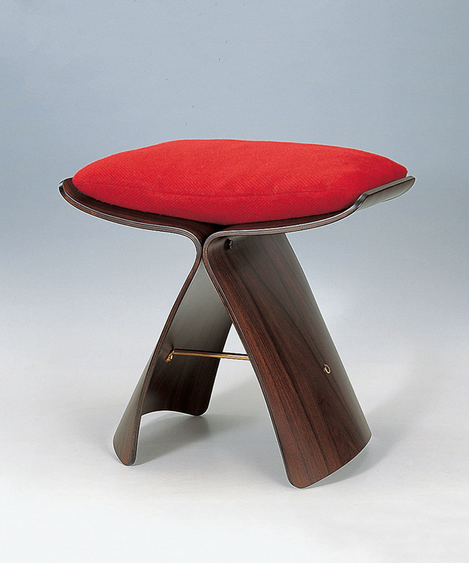 天童木工　バタフライスツール用クッション レッド FREE