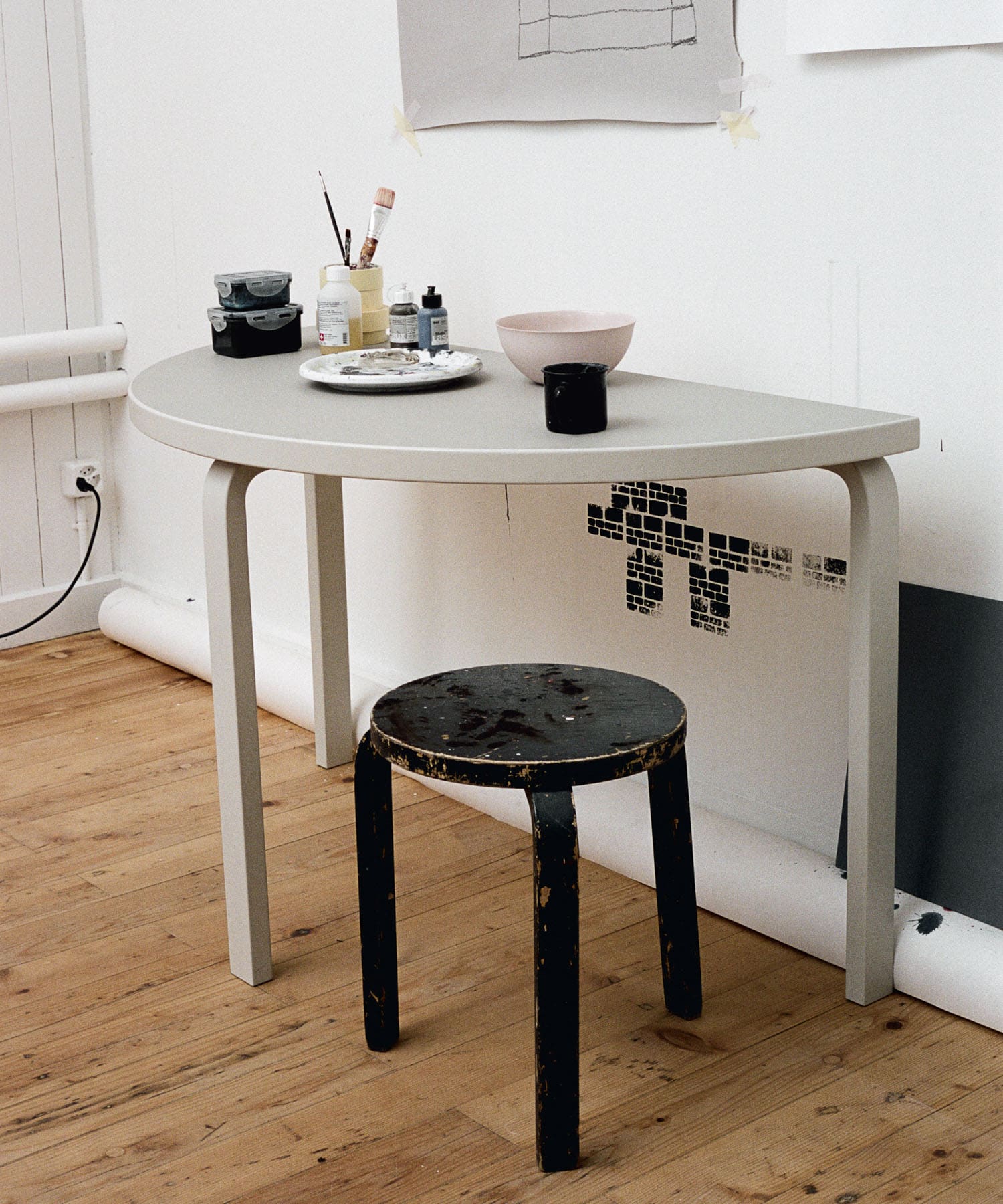 Artek 95 テーブル(- ナチュラルラッカー): 家具｜URBAN