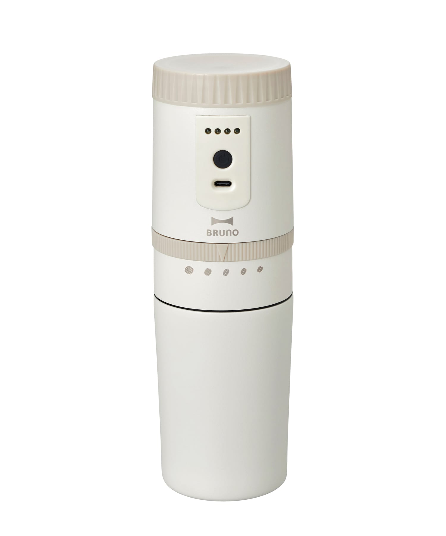 BRUNO　電動ミルコーヒーメーカー BEIGE -