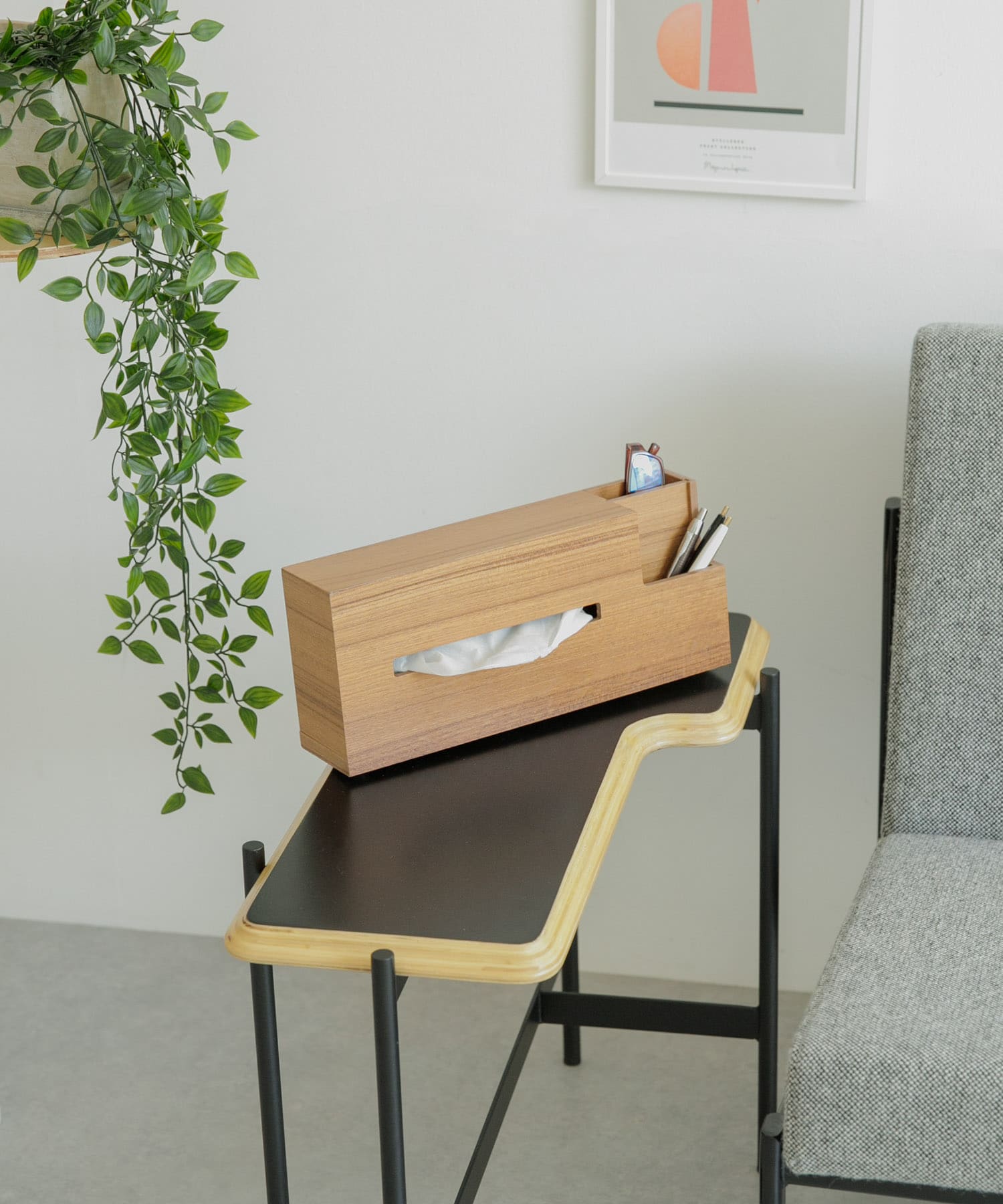 BRID　WOOD TISSUE CASE