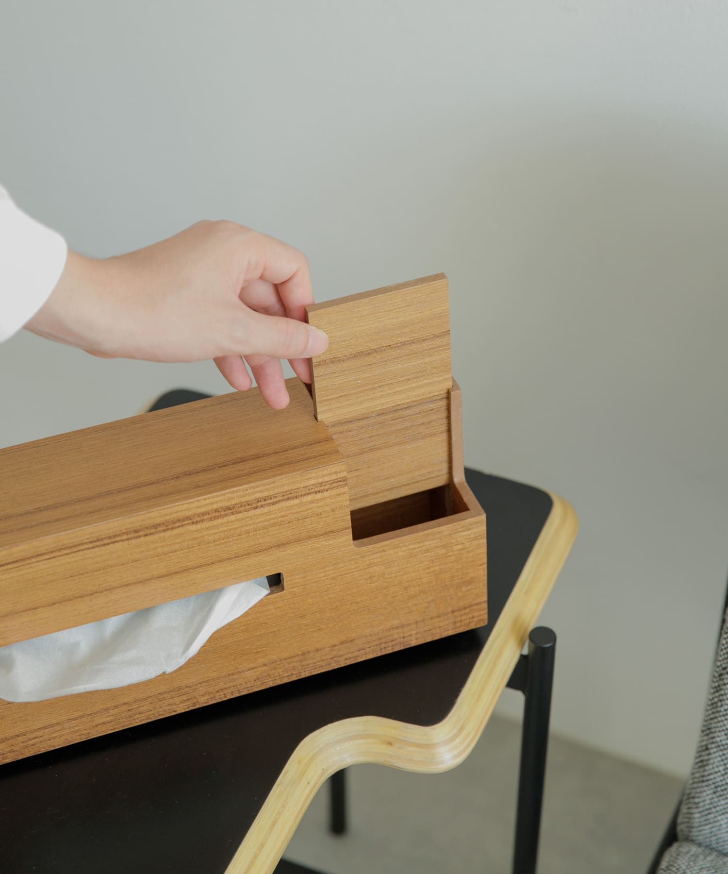 BRID　WOOD TISSUE CASE TK -