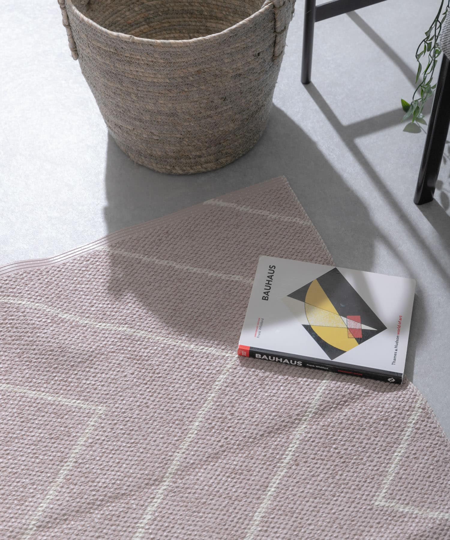 BRITA SWEDEN RITA インアウトドアラグ70x150(- DUSTY ROSE