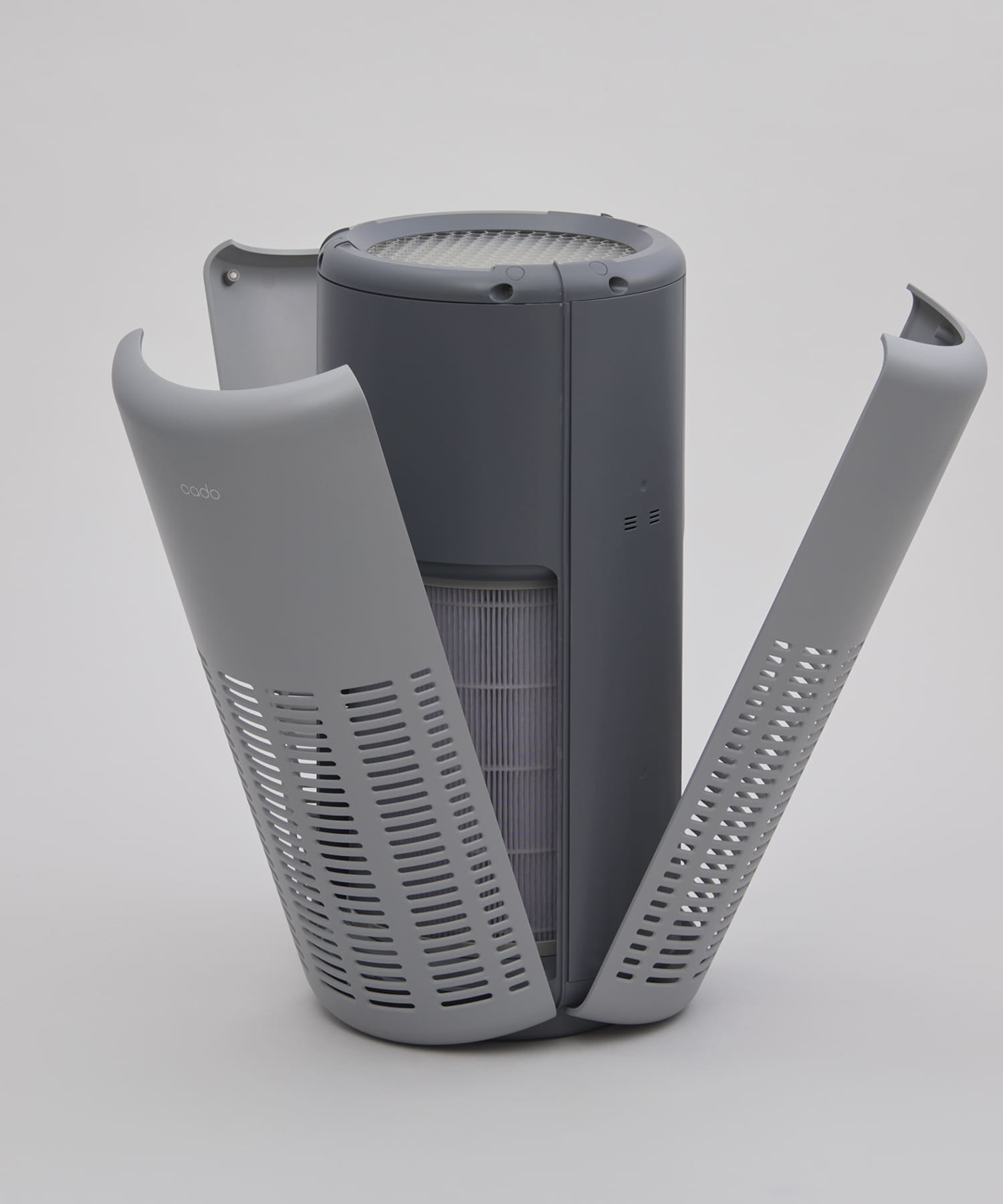 cado　空気清浄機 LEAF 250 クールグレー -