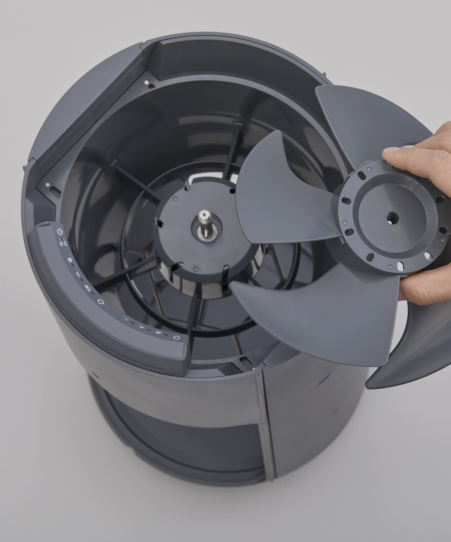 cado　空気清浄機 LEAF 250 クールグレー -