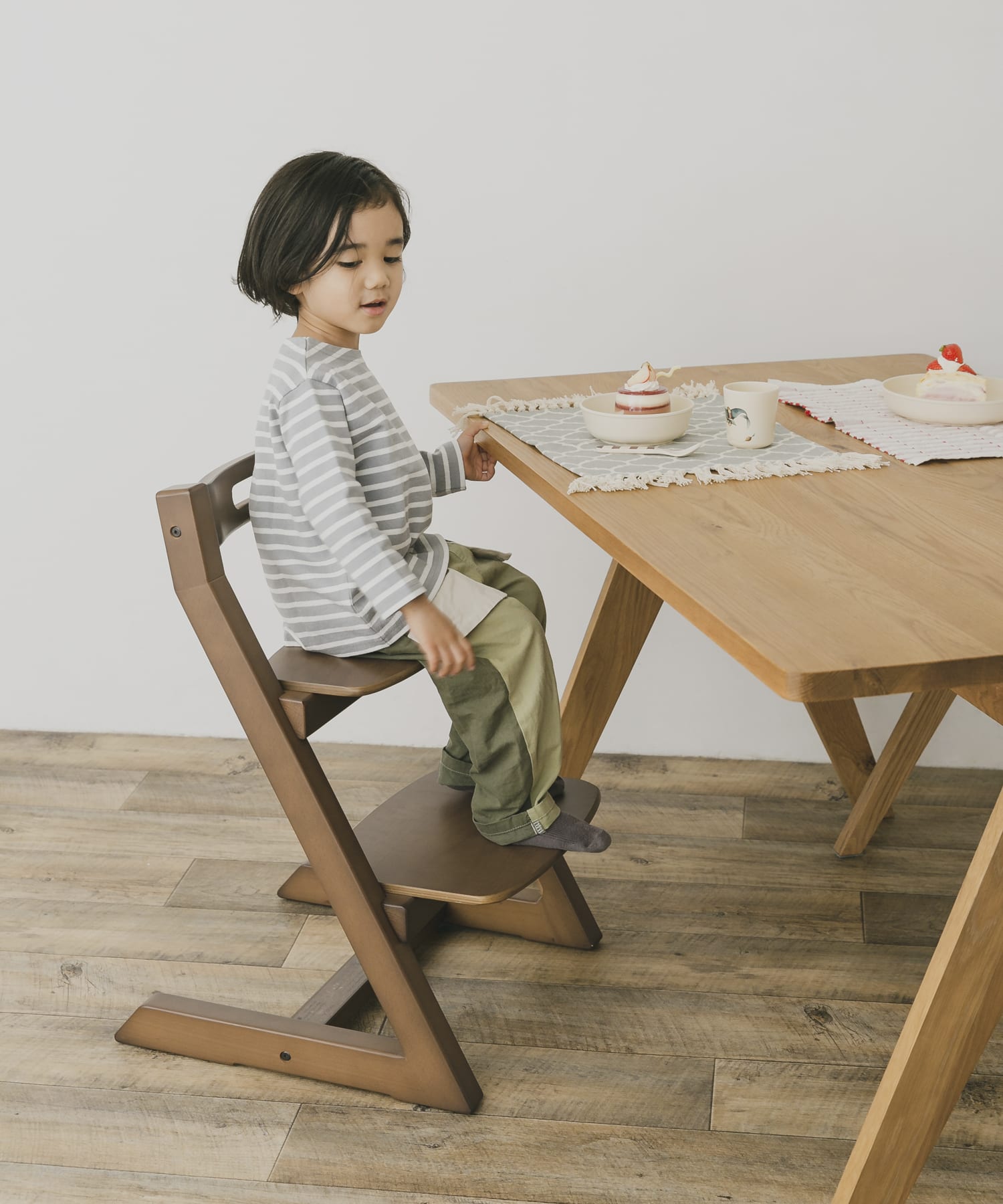 HOPPL　チョイスベビー BKウォールナット -