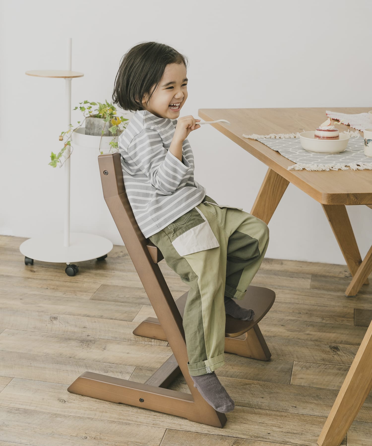 HOPPL　チョイスベビー BKウォールナット -