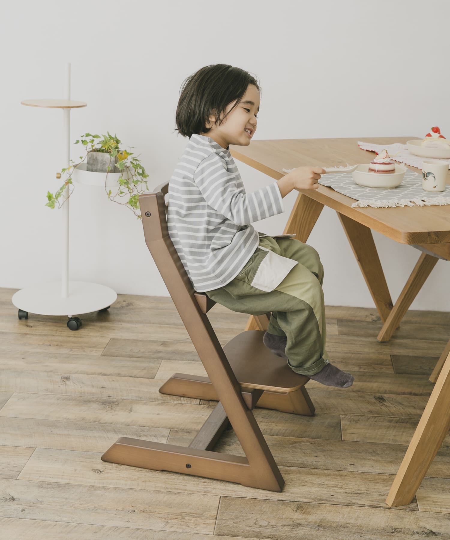 HOPPL　チョイスベビー BKウォールナット -