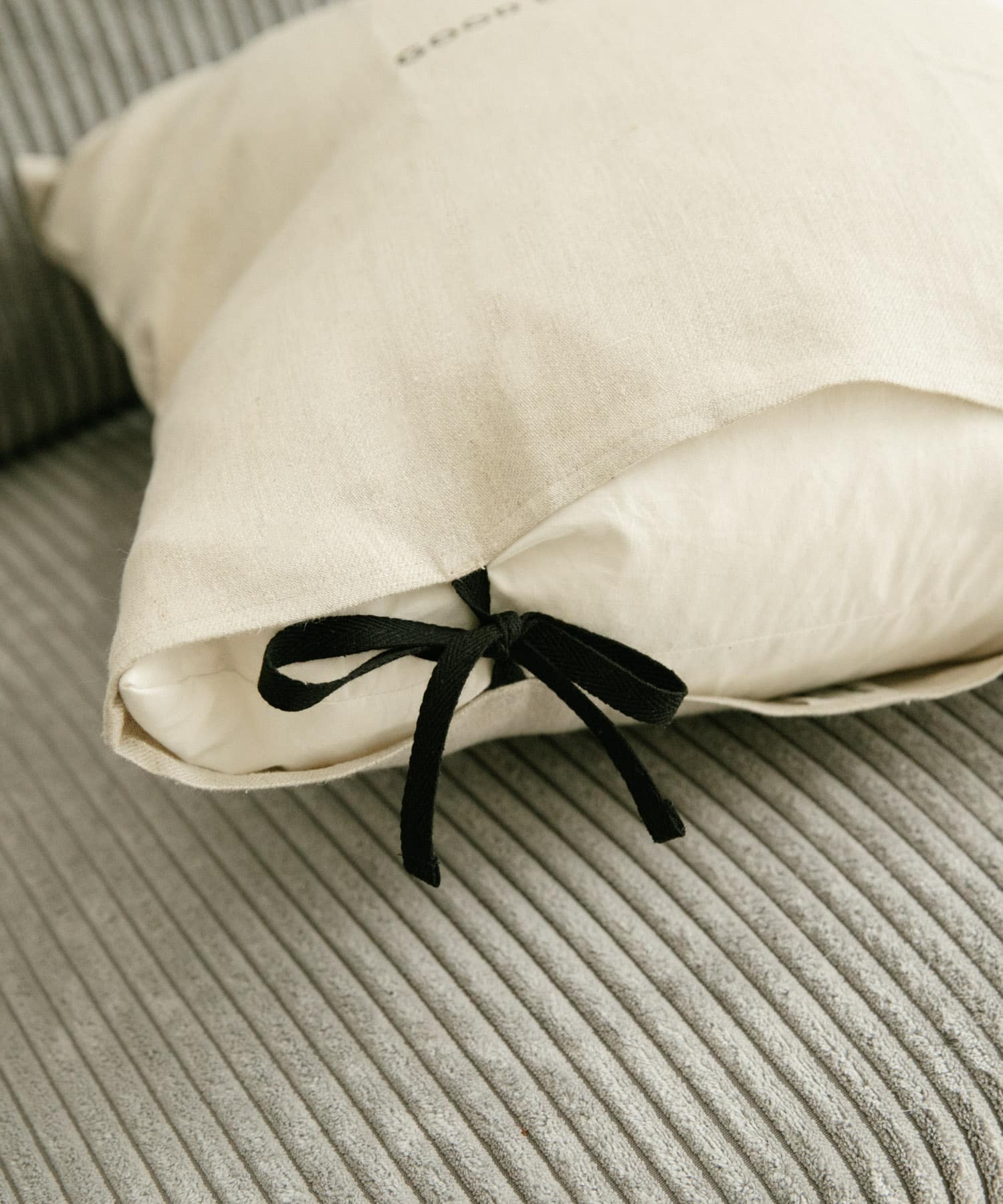 GOOD LINEN SUPPLY　CUSHION COVER TWILL NATURAL -