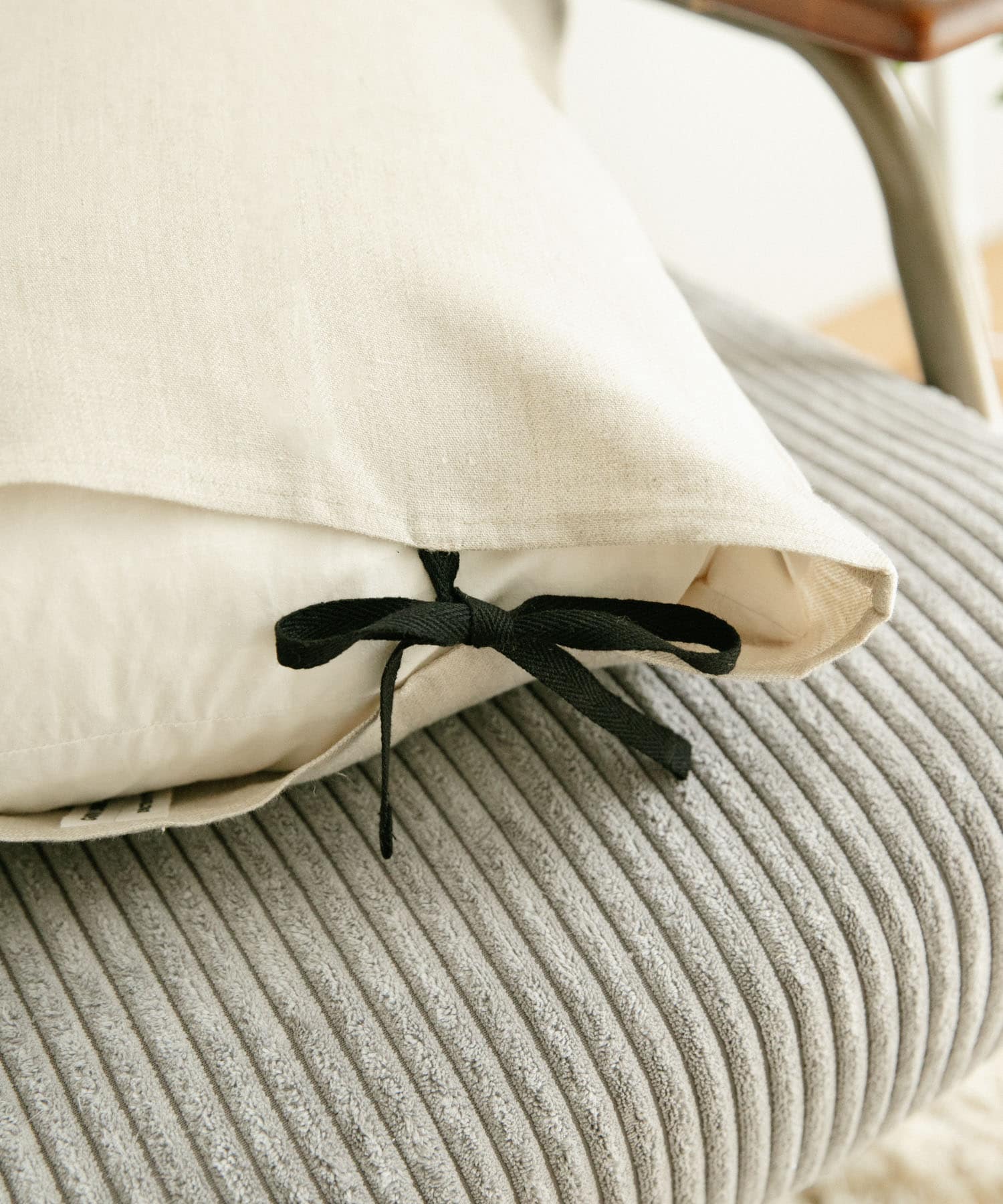 GOOD LINEN SUPPLY　CUSHION COVER TWILL NATURAL -