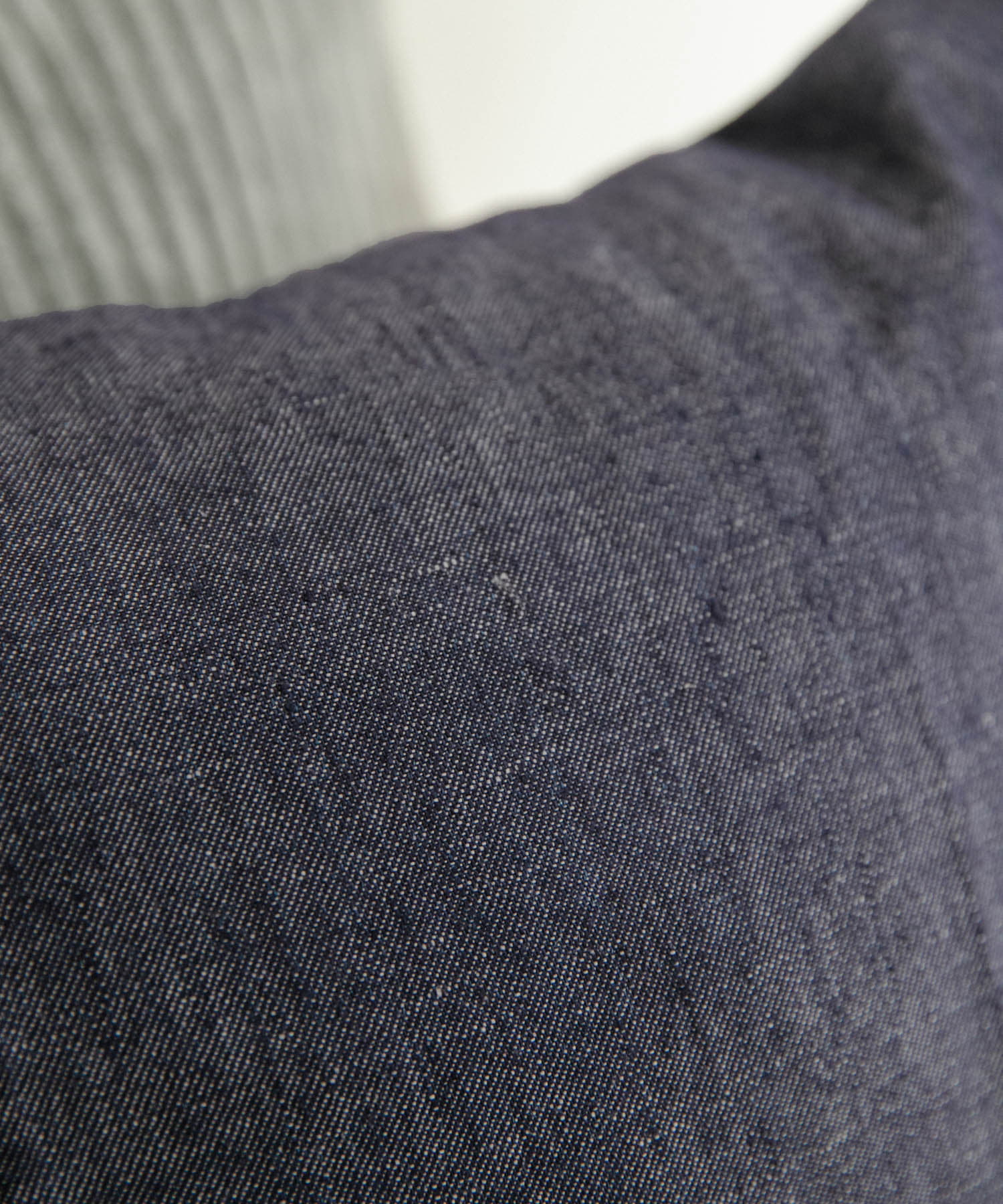 GOOD LINEN SUPPLY　CUSHION COVER TWILL NAVY -