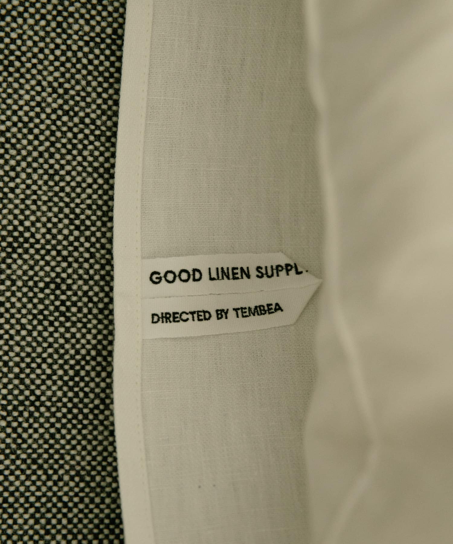 GOOD LINEN SUPPLY　PILLOW CASE TWILL WHITE -
