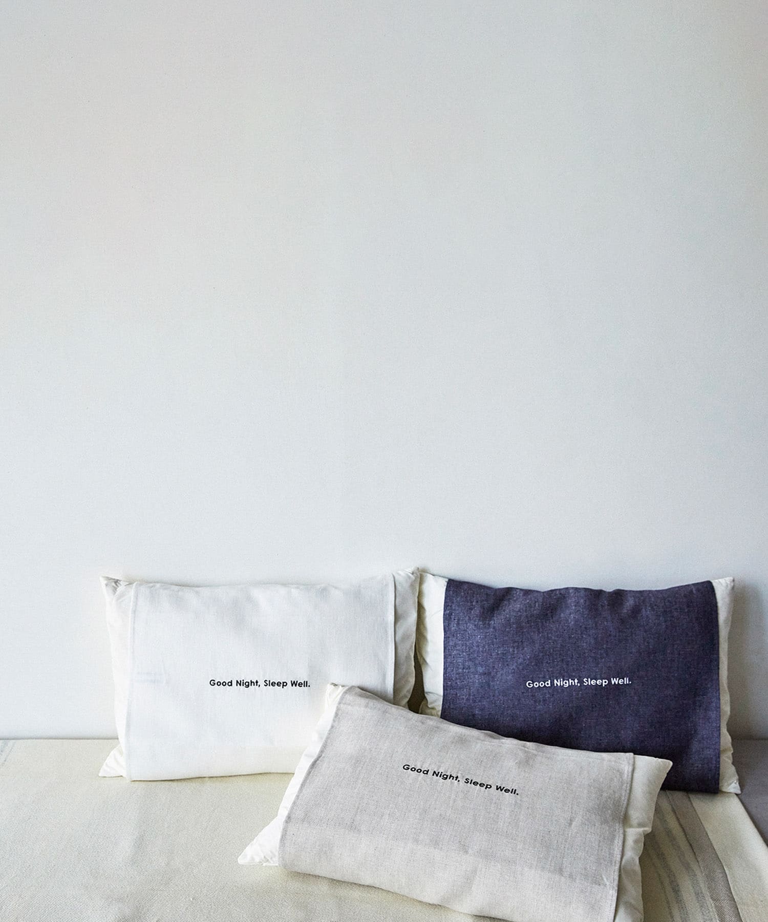 GOOD LINEN SUPPLY　PILLOW CASE TWILL WHITE -