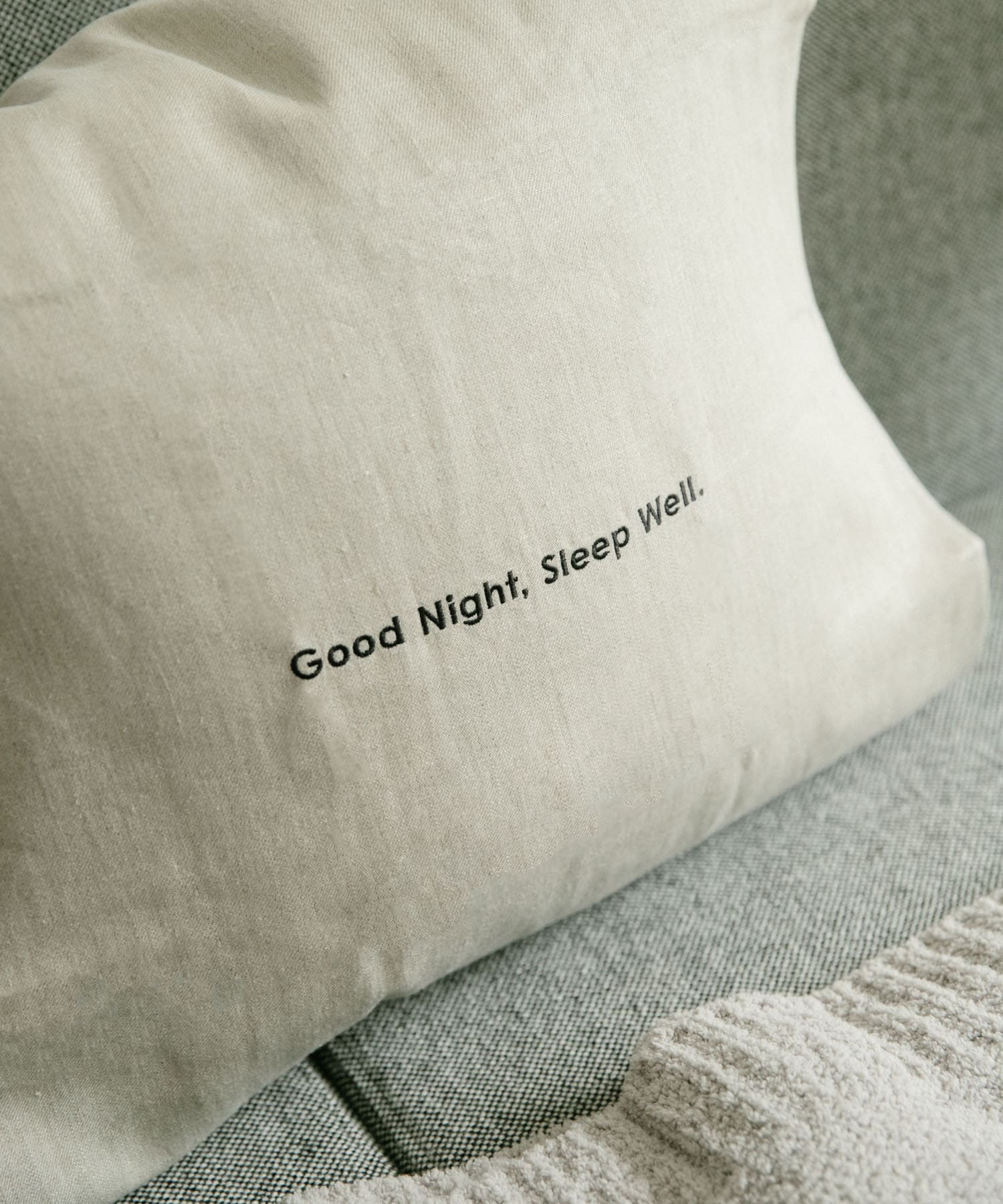 GOOD LINEN SUPPLY　PILLOW CASE TWILL NATURAL -
