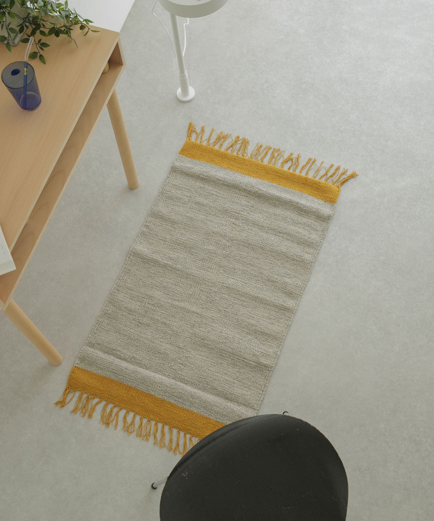 ferm living　MELANGE RUG GRAY -