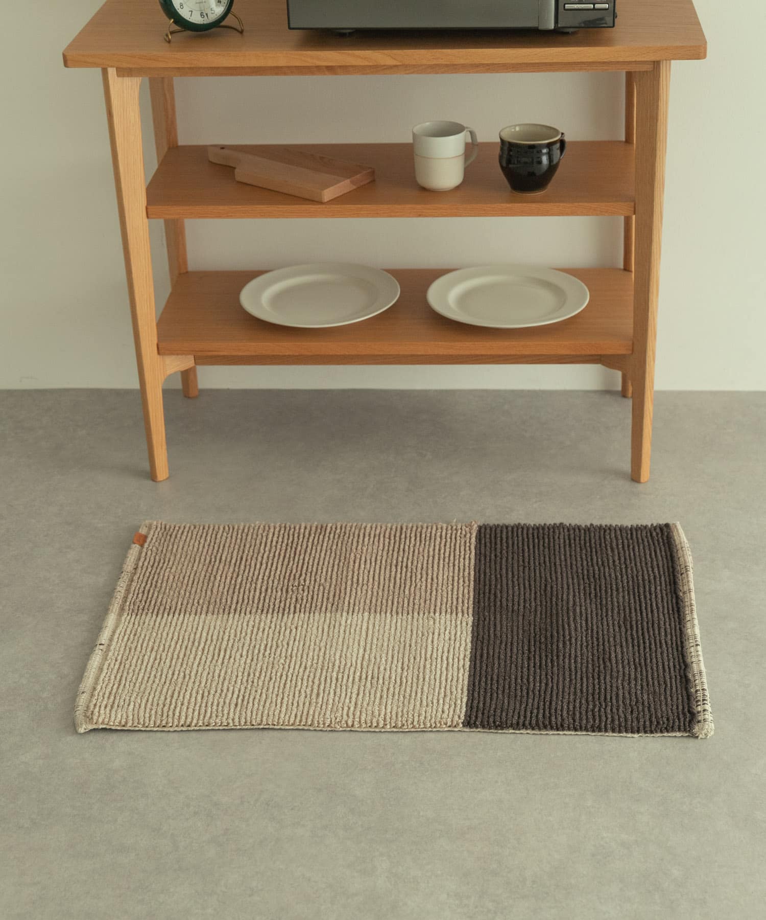 ferm living　PILE BATHROOM MAT GRAY -