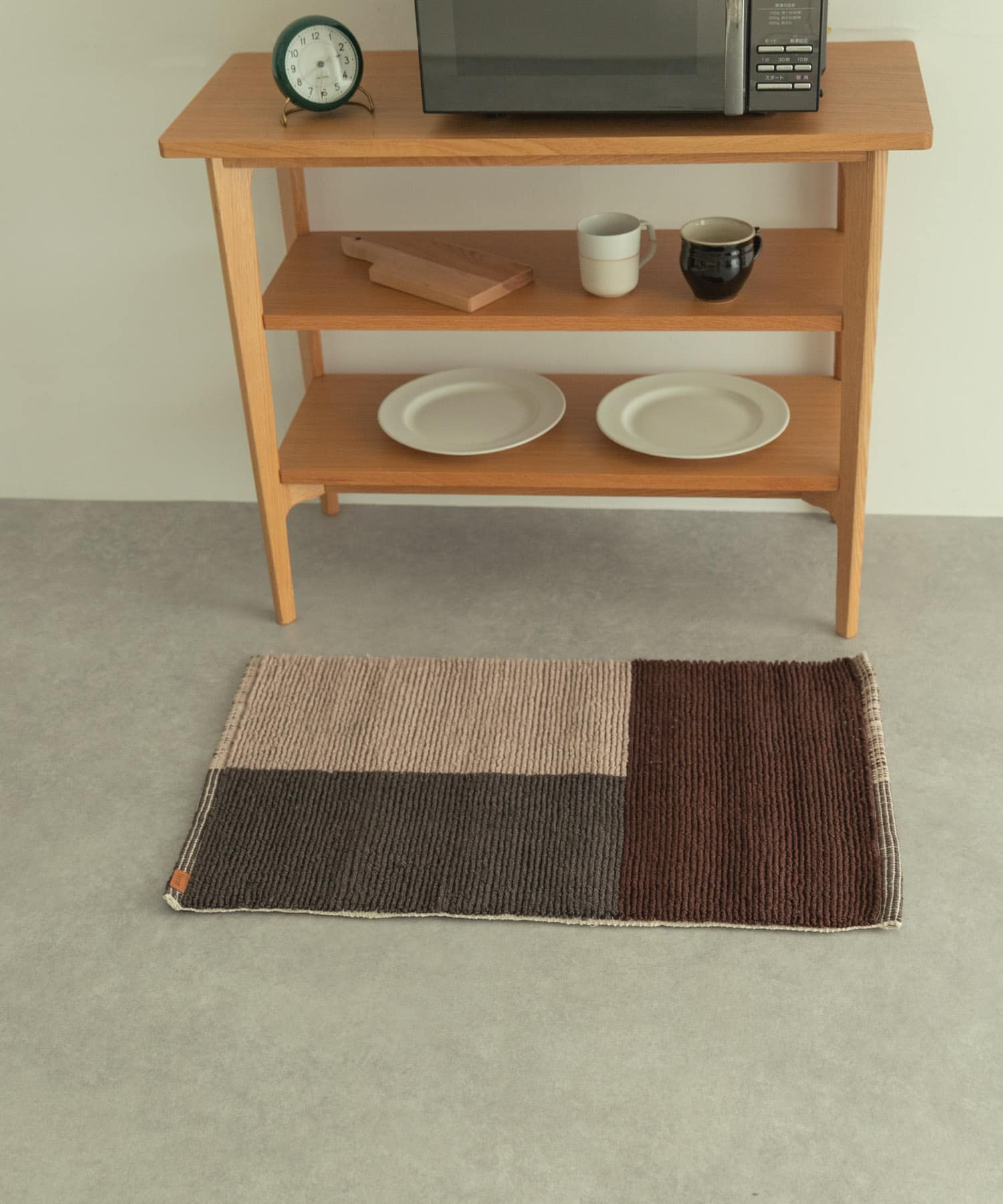 ferm living　PILE BATHROOM MAT BROWN -