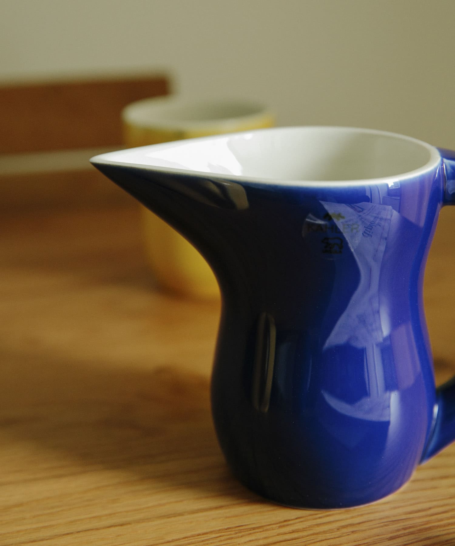 KAHLER　ジャグ420ml Φ9xW17xH13cm コバルトブルー -