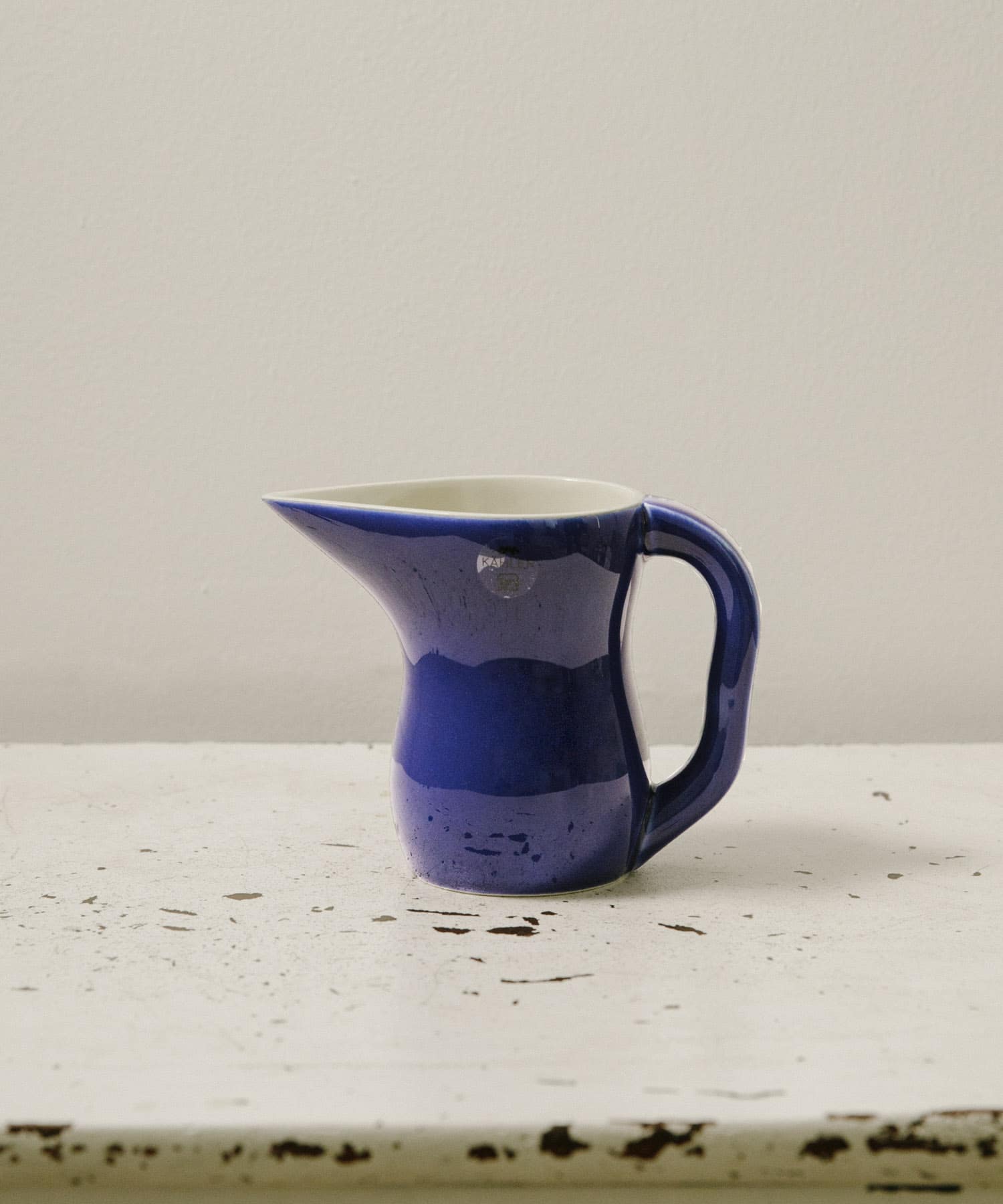 KAHLER　ジャグ420ml Φ9xW17xH13cm コバルトブルー -