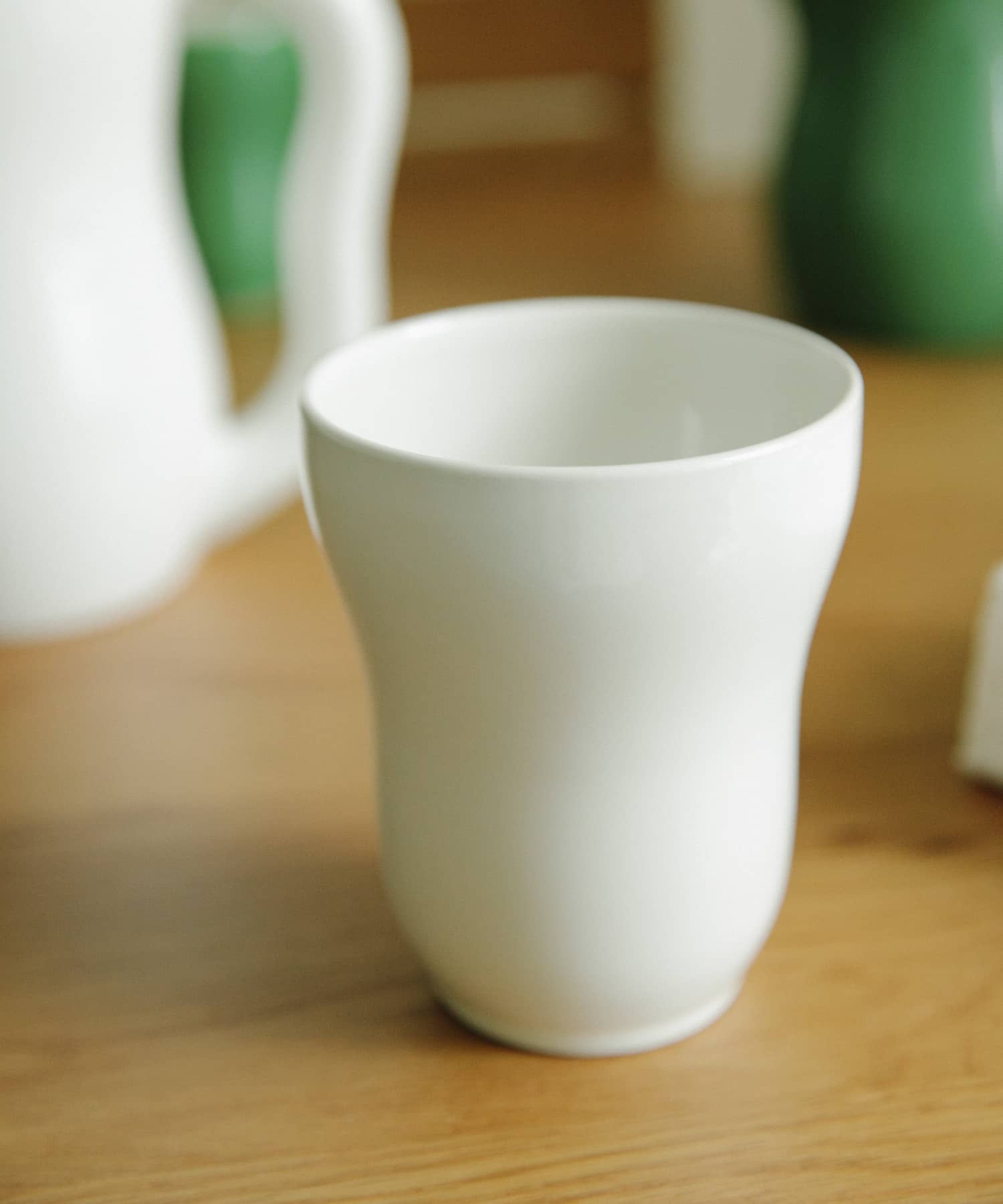 KAHLER　マグ300ml Φ11xH10.5cm ホワイト -