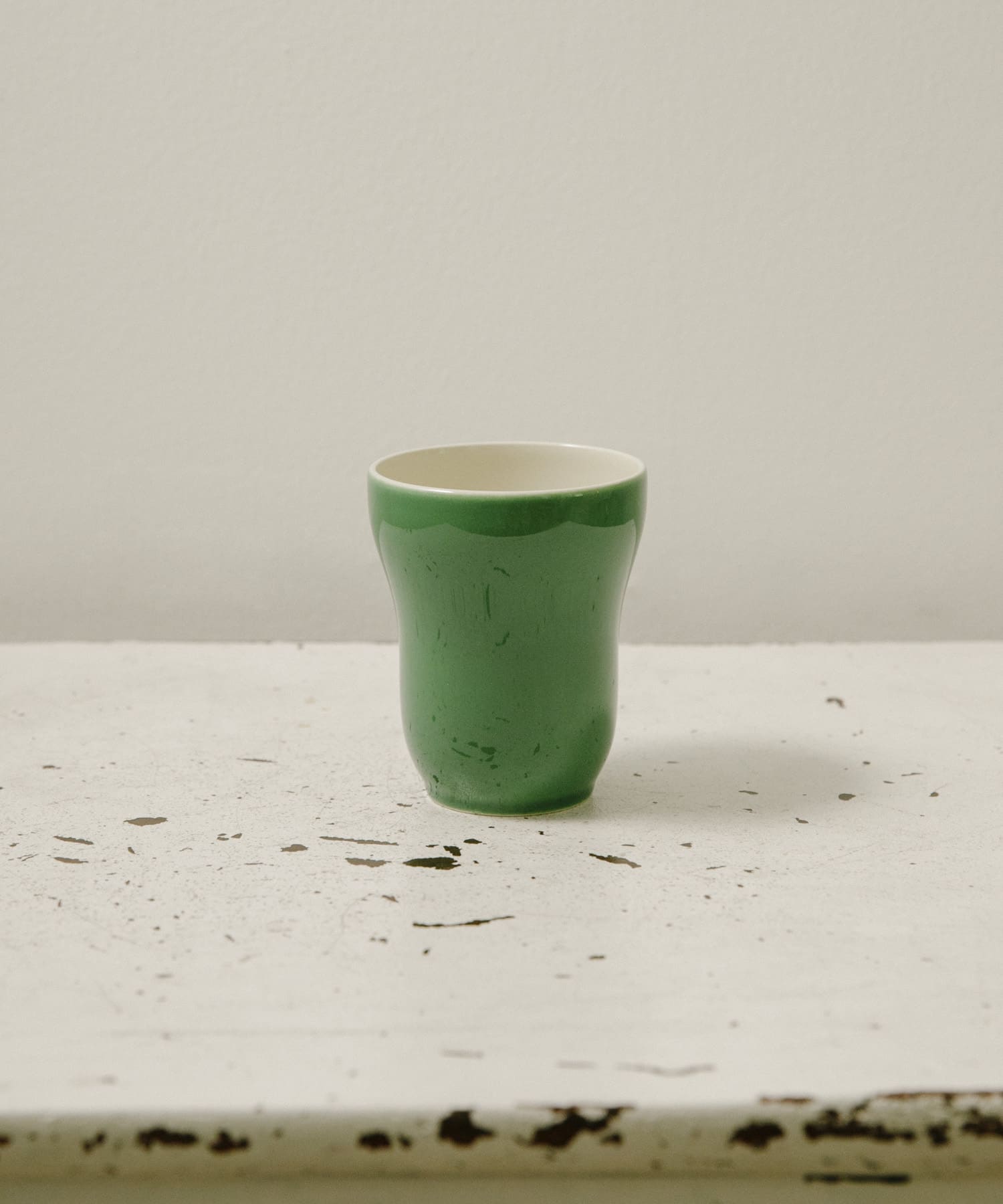 KAHLER　マグ300ml Φ11xH10.5cm ダークグリーン -