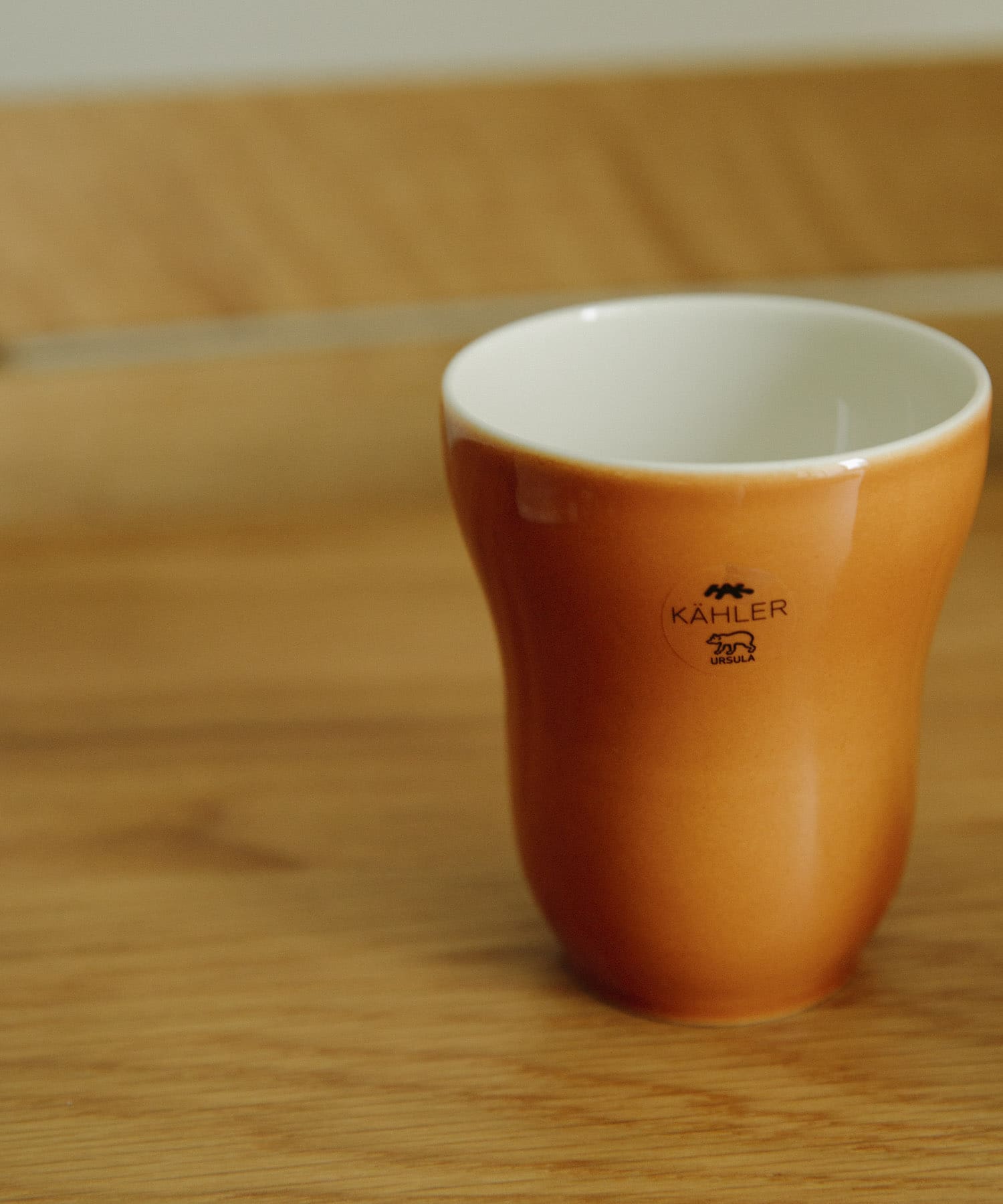 KAHLER　マグ300ml Φ11xH10.5cm オーカー -