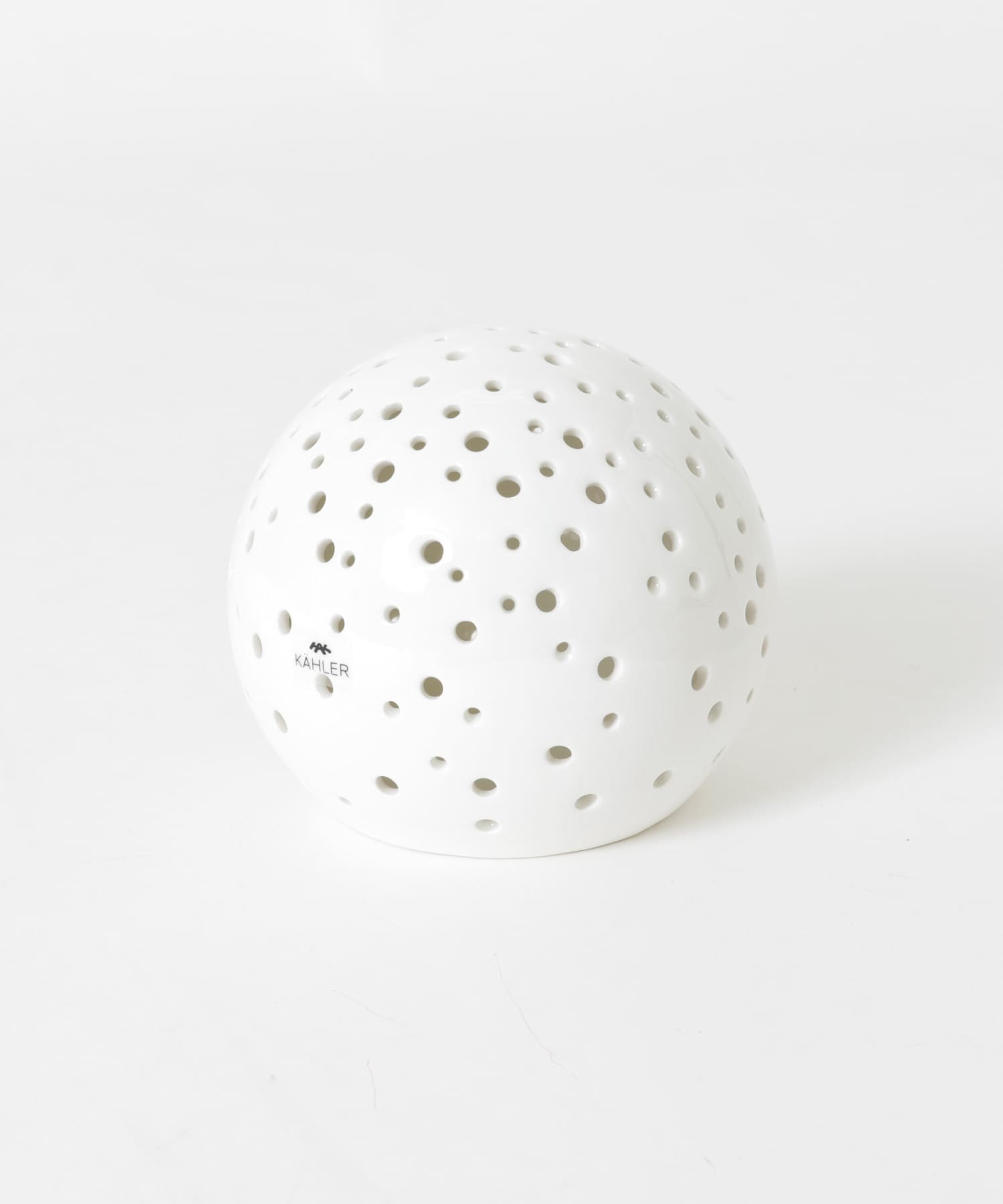 HOLMEGAARD　ノビリ ティーライトホルダーSWφ12cm SNOW WHITE -