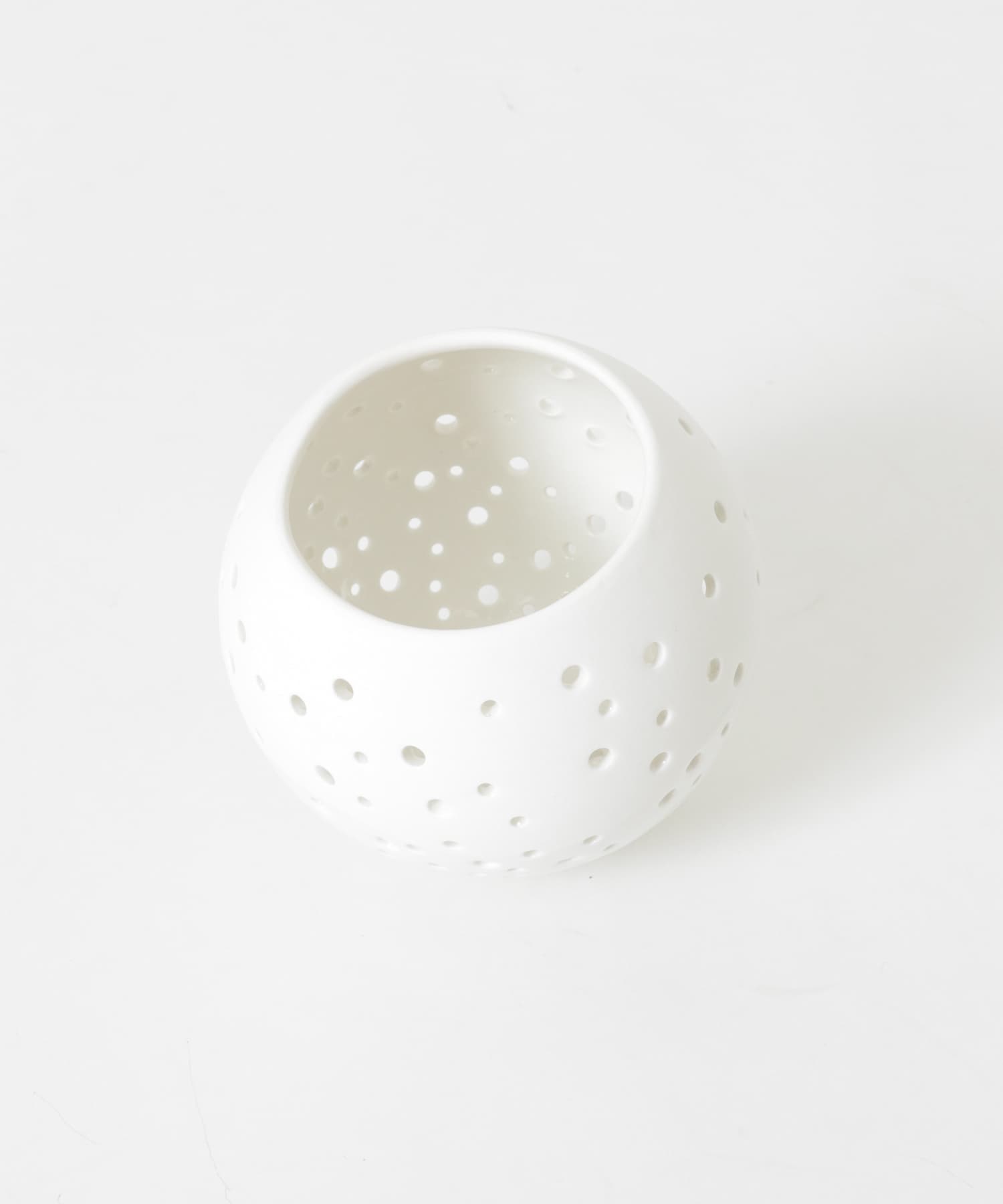 HOLMEGAARD　ノビリ ティーライトホルダーSWφ12cm SNOW WHITE -