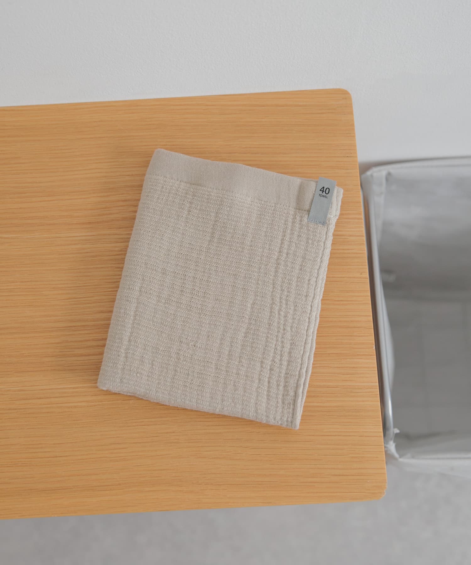 calmland　MY タオル 40cm GREIGE -