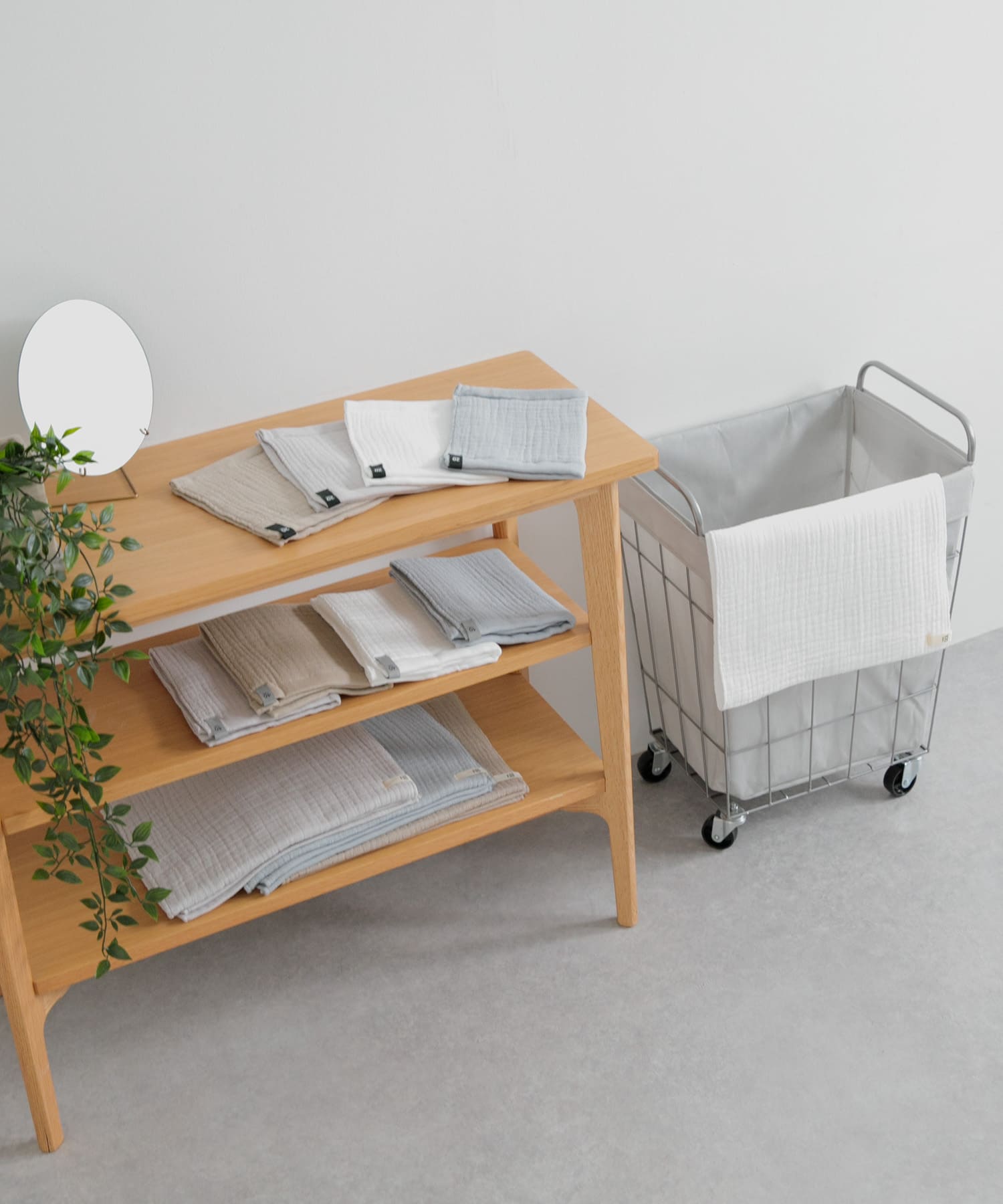 calmland　MY タオル 40cm L.GRAY -