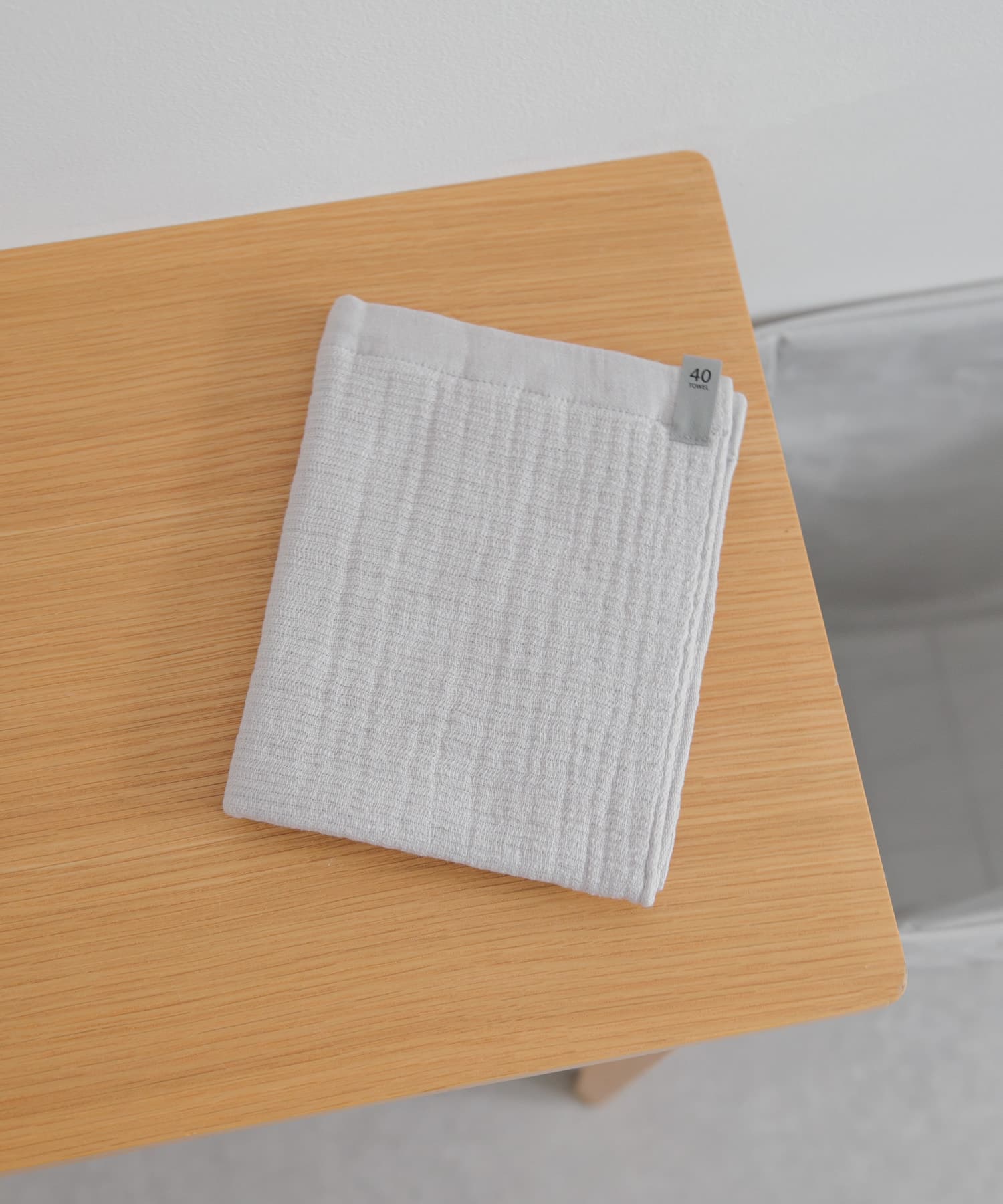 calmland　MY タオル 40cm L.GRAY -
