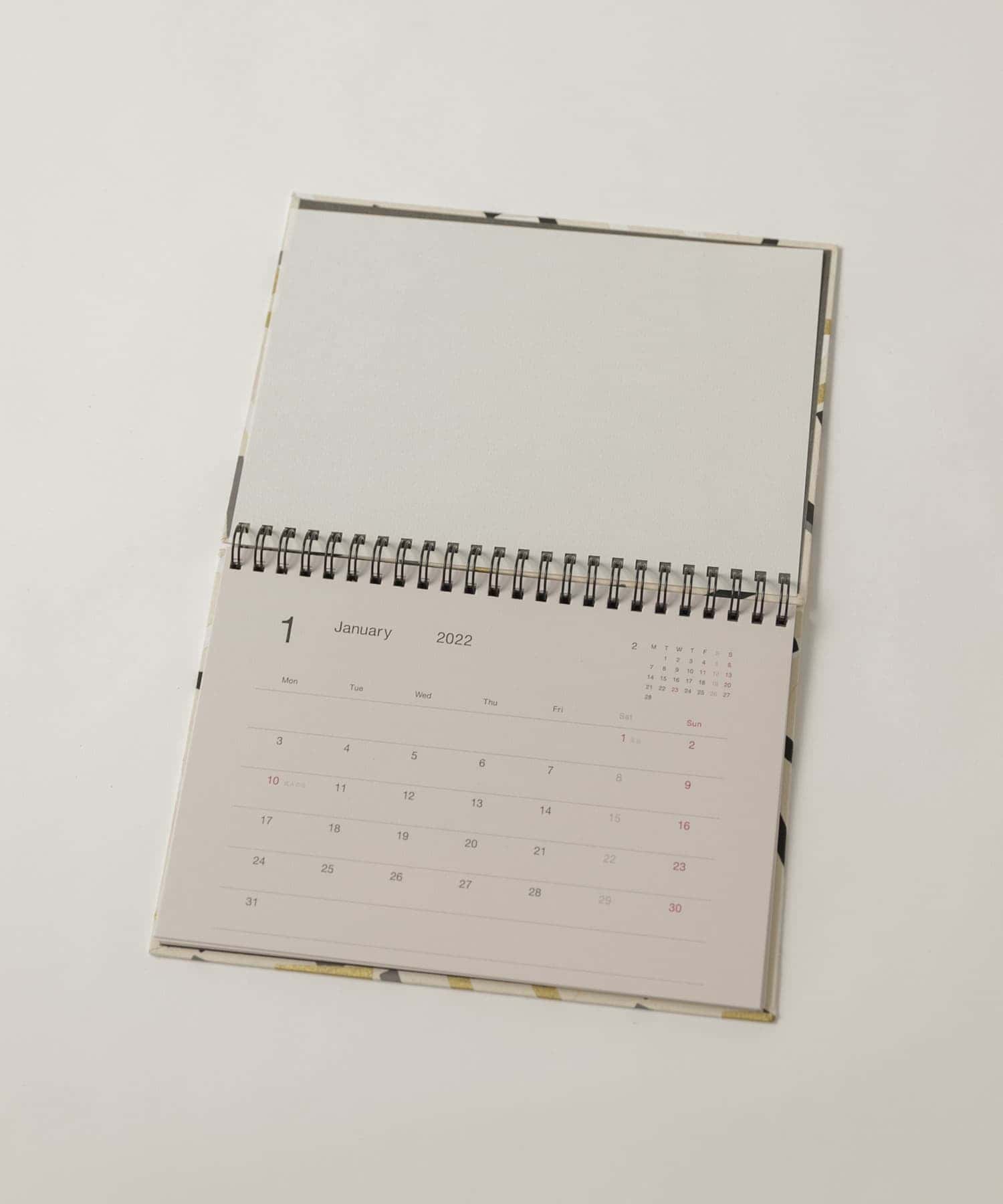 &PAPERS　別注2022カレンダー poppers bk -