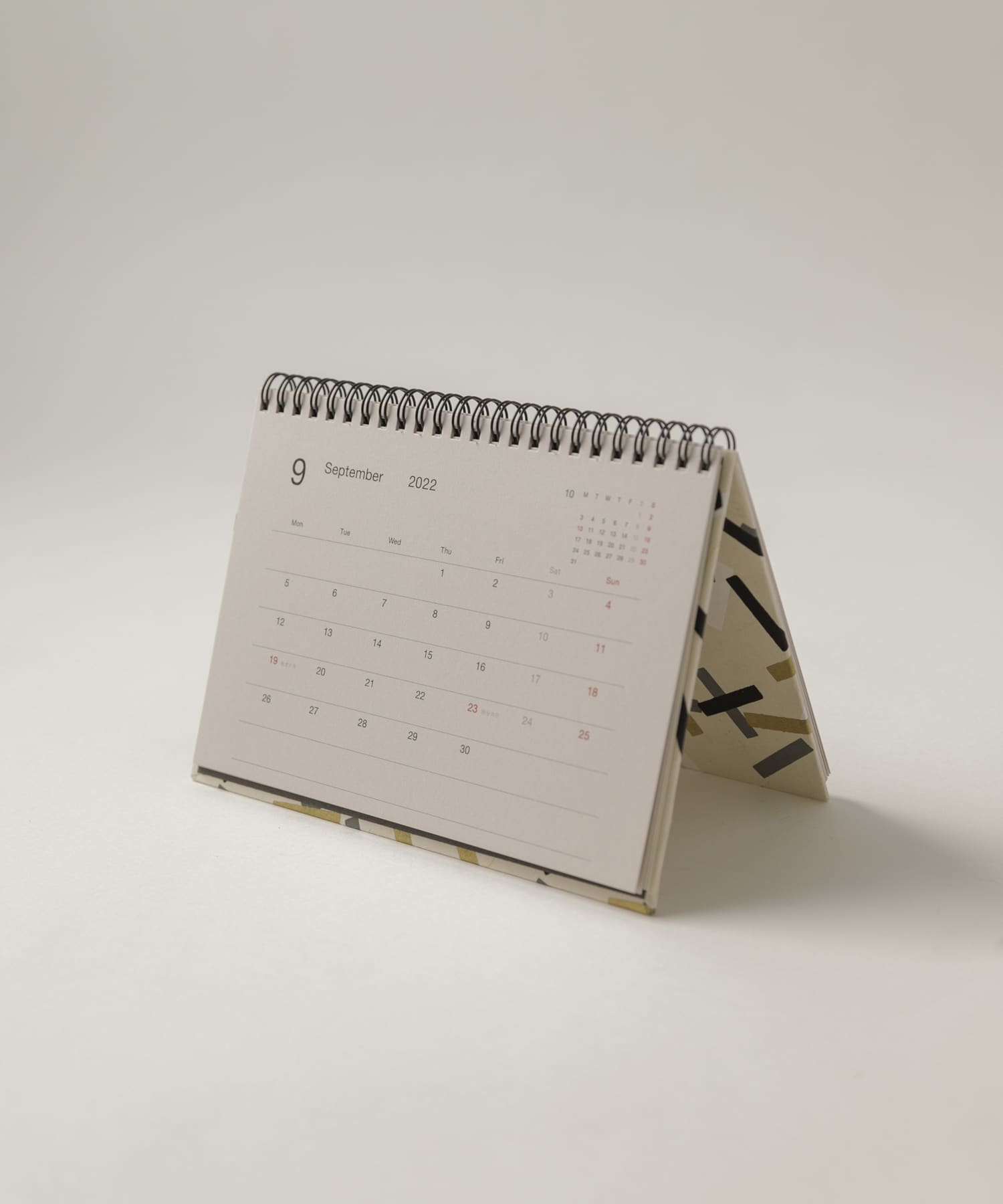 &PAPERS　別注2022カレンダー poppers bk -